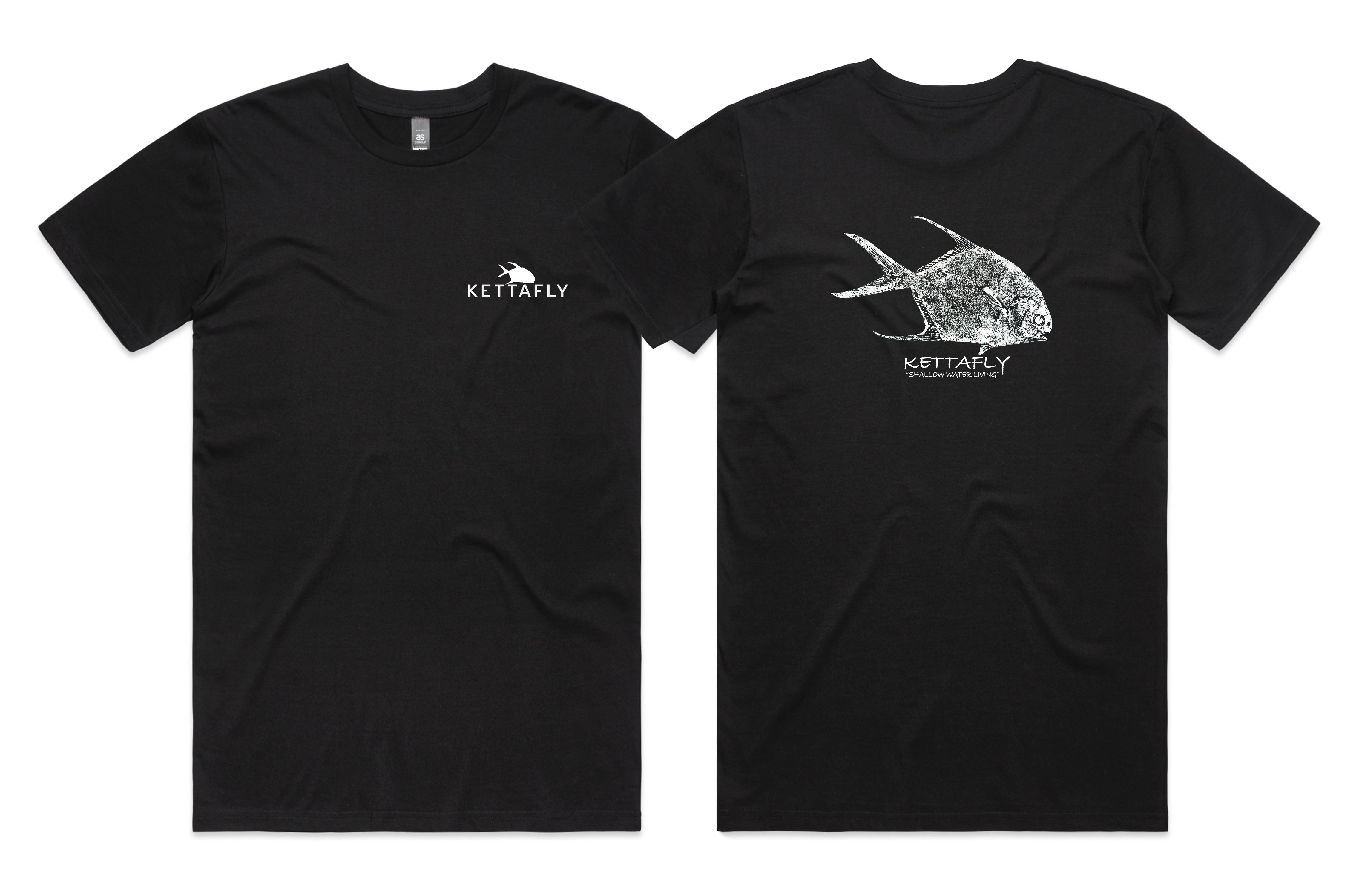 Gyotaku Blochii Design (pocket & back) T-Shirt Short Sleeve