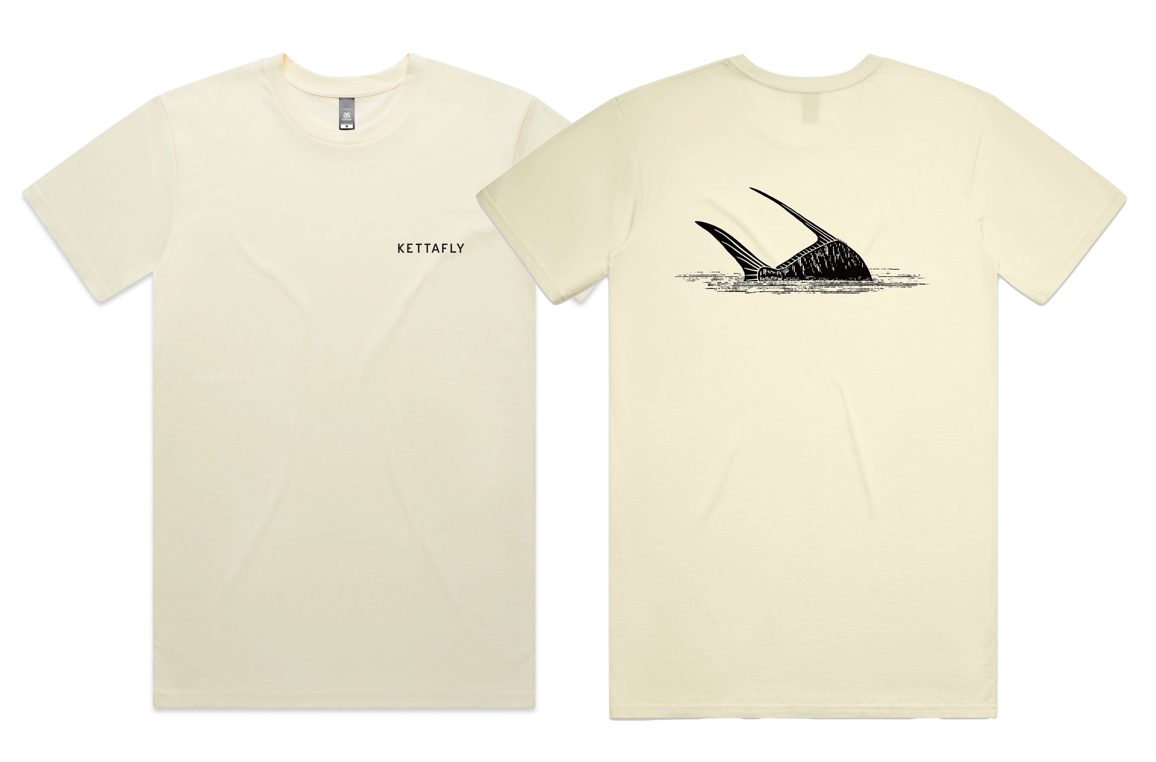 Half Perm Design (pocket & back) T-Shirt Short Sleeve