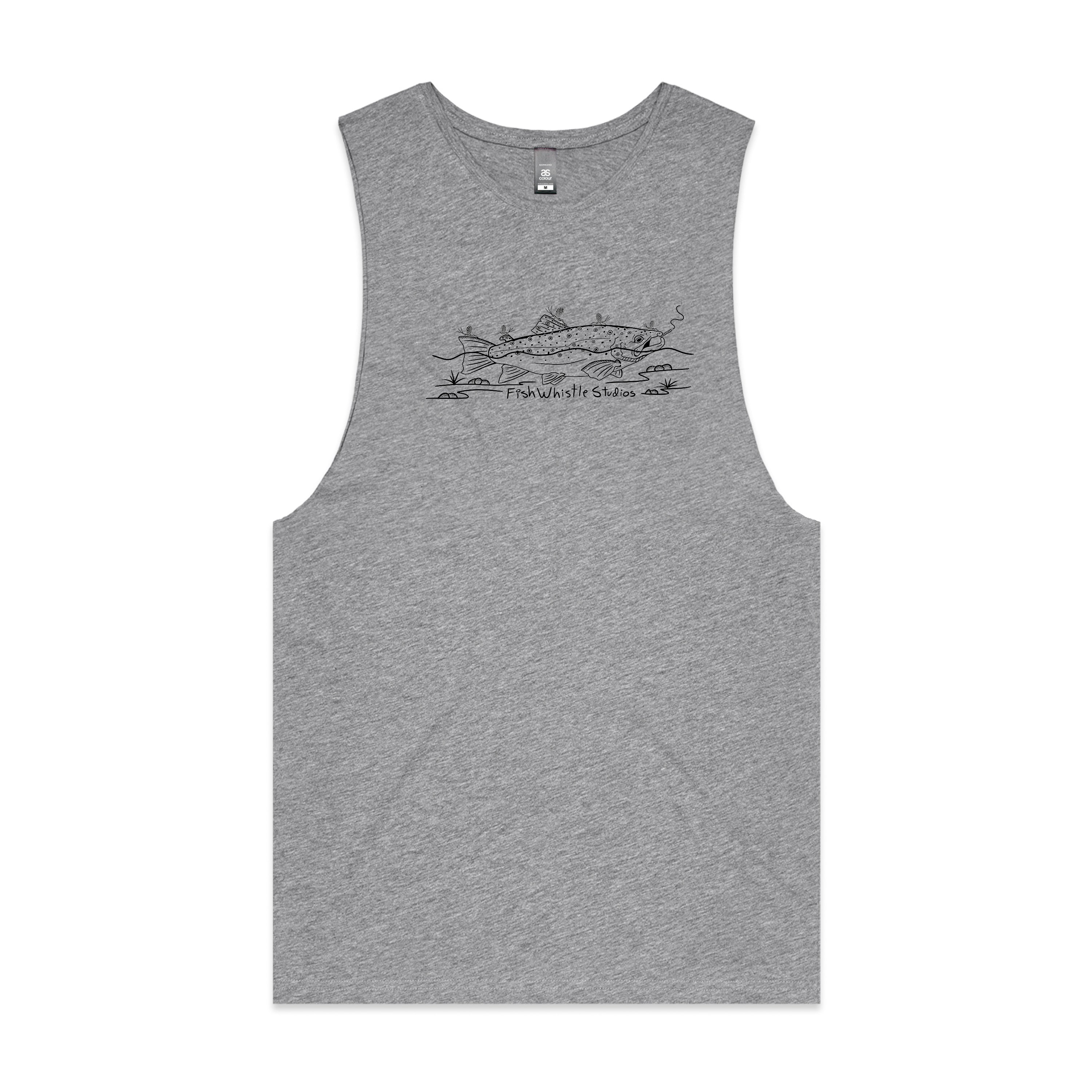 Dopey Brown with Blunt Design (front) Tank Top