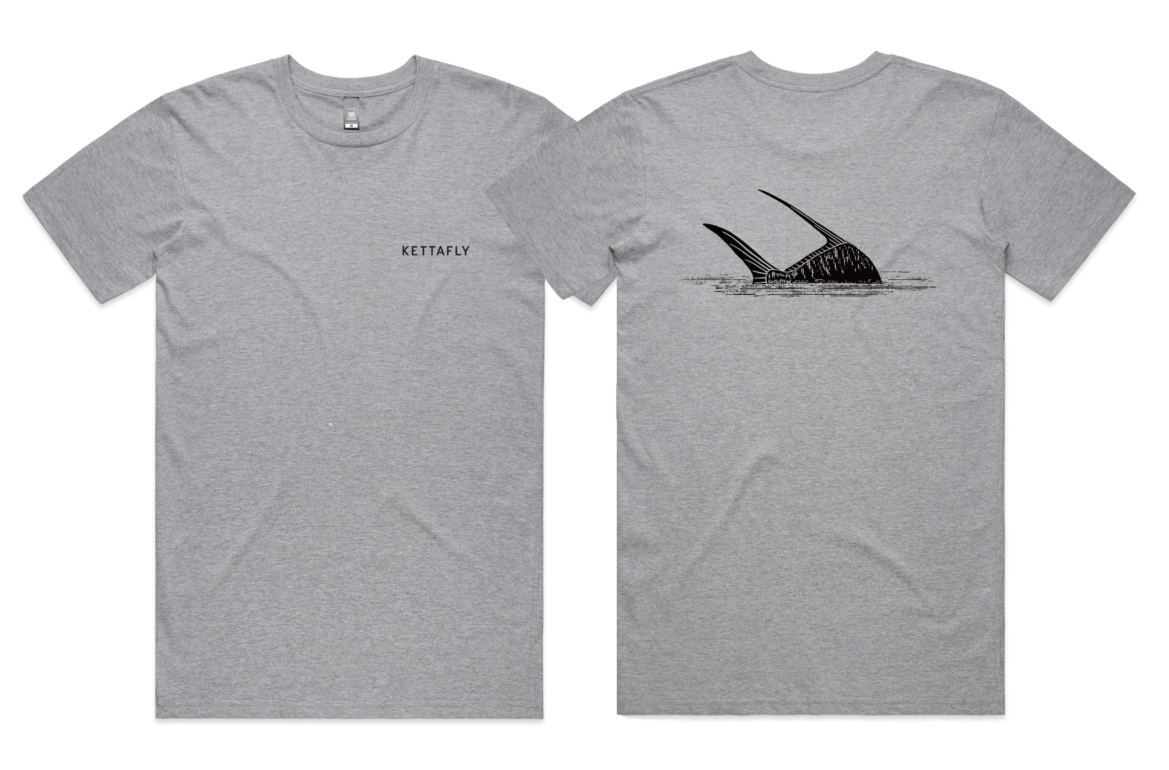 Half Perm Design (pocket & back) T-Shirt Short Sleeve