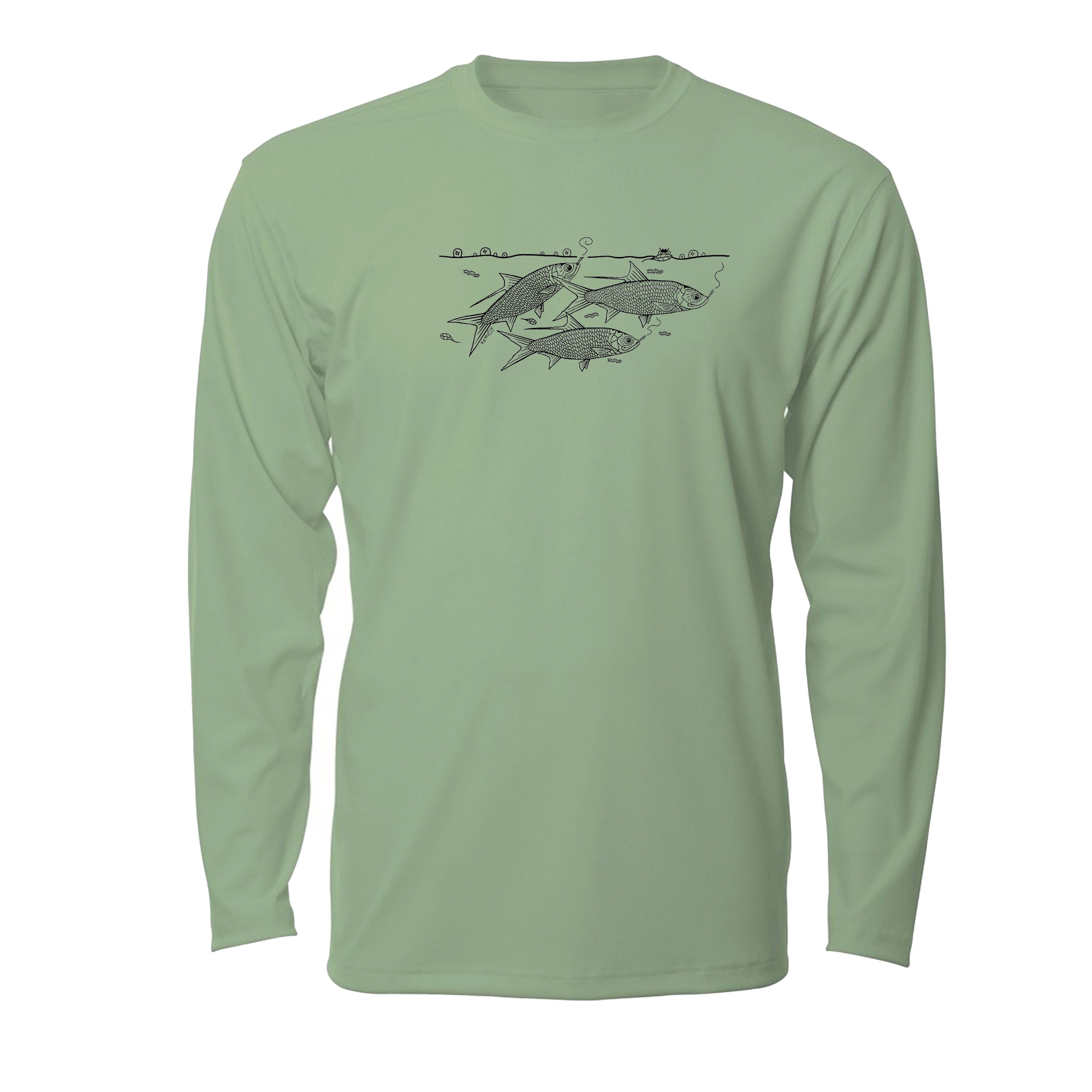 High Rollers with Blunt Design (front) UPF50+ Long Sleeve Sun Shirt