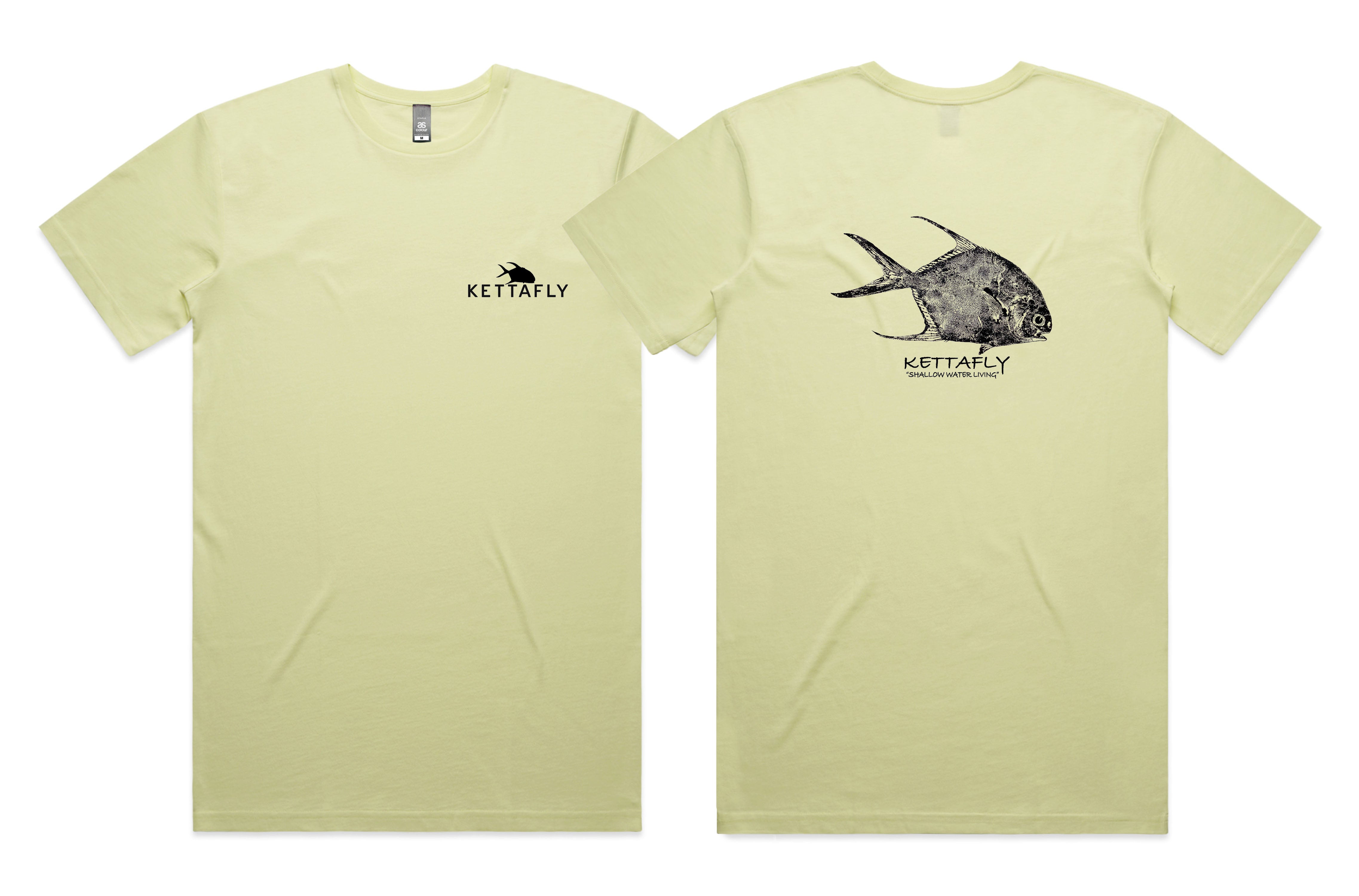Gyotaku Blochii Design (pocket & back) T-Shirt Short Sleeve