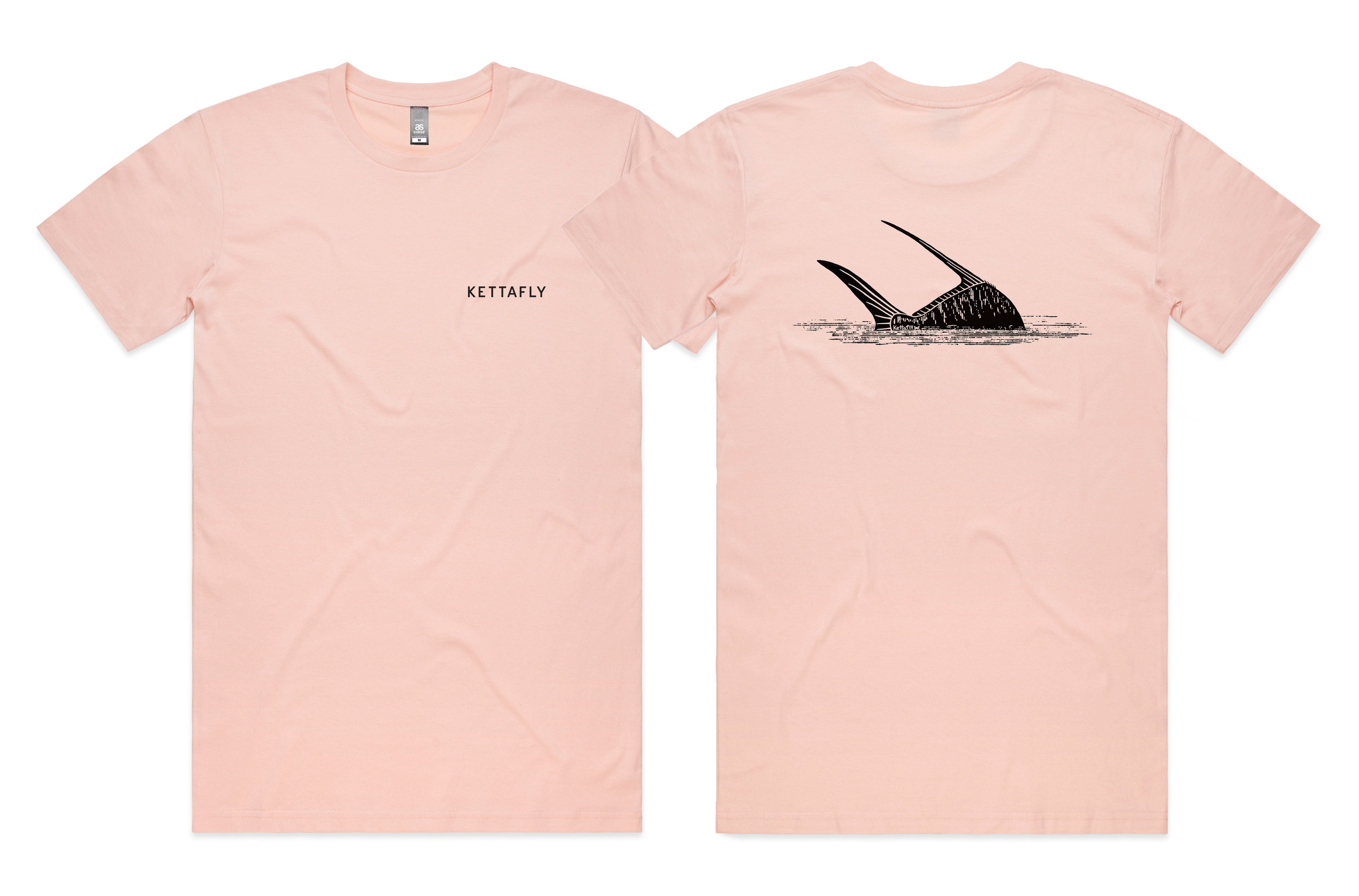 Half Perm Design (pocket & back) T-Shirt Short Sleeve