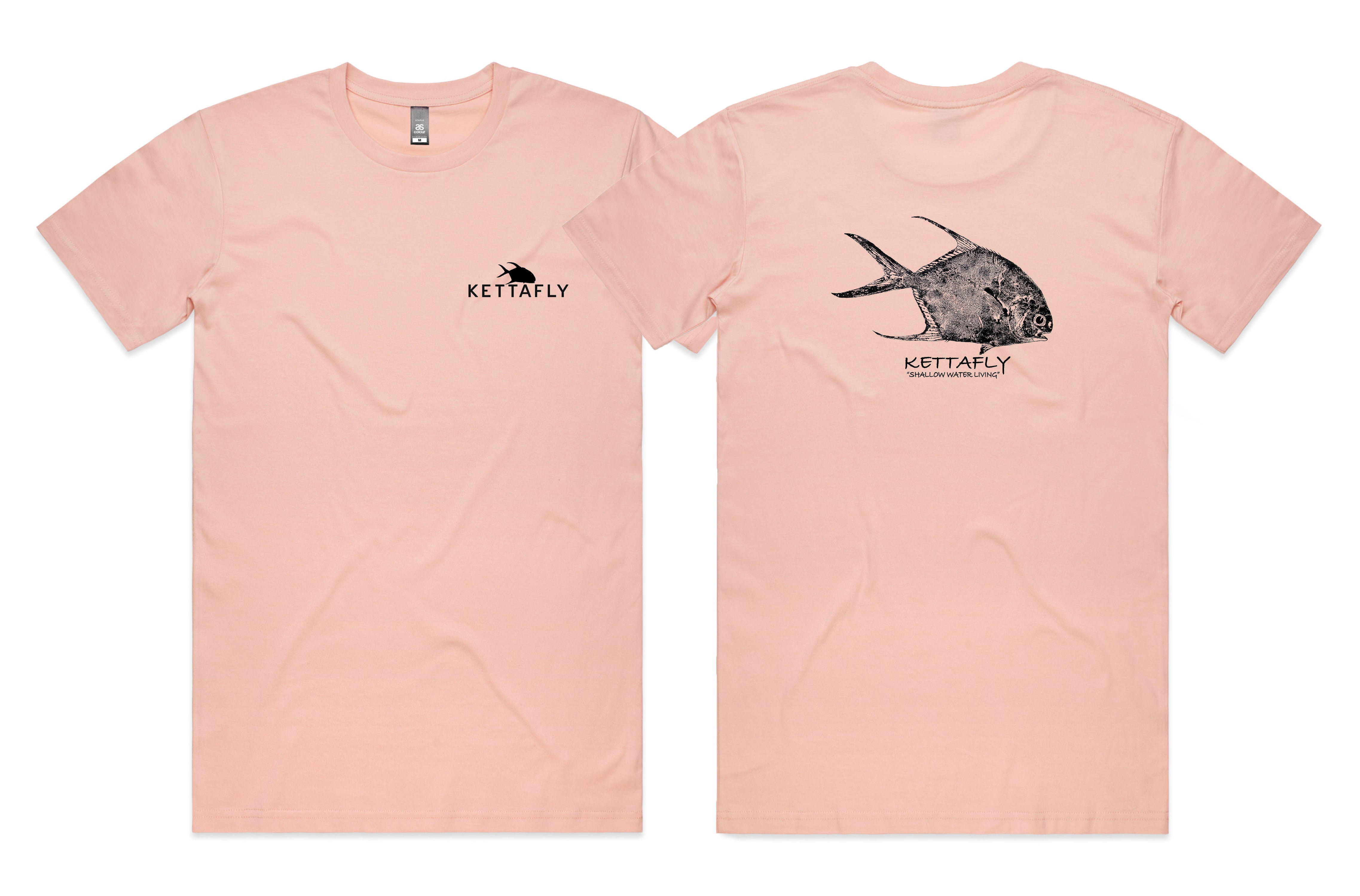 Gyotaku Blochii Design (pocket & back) T-Shirt Short Sleeve