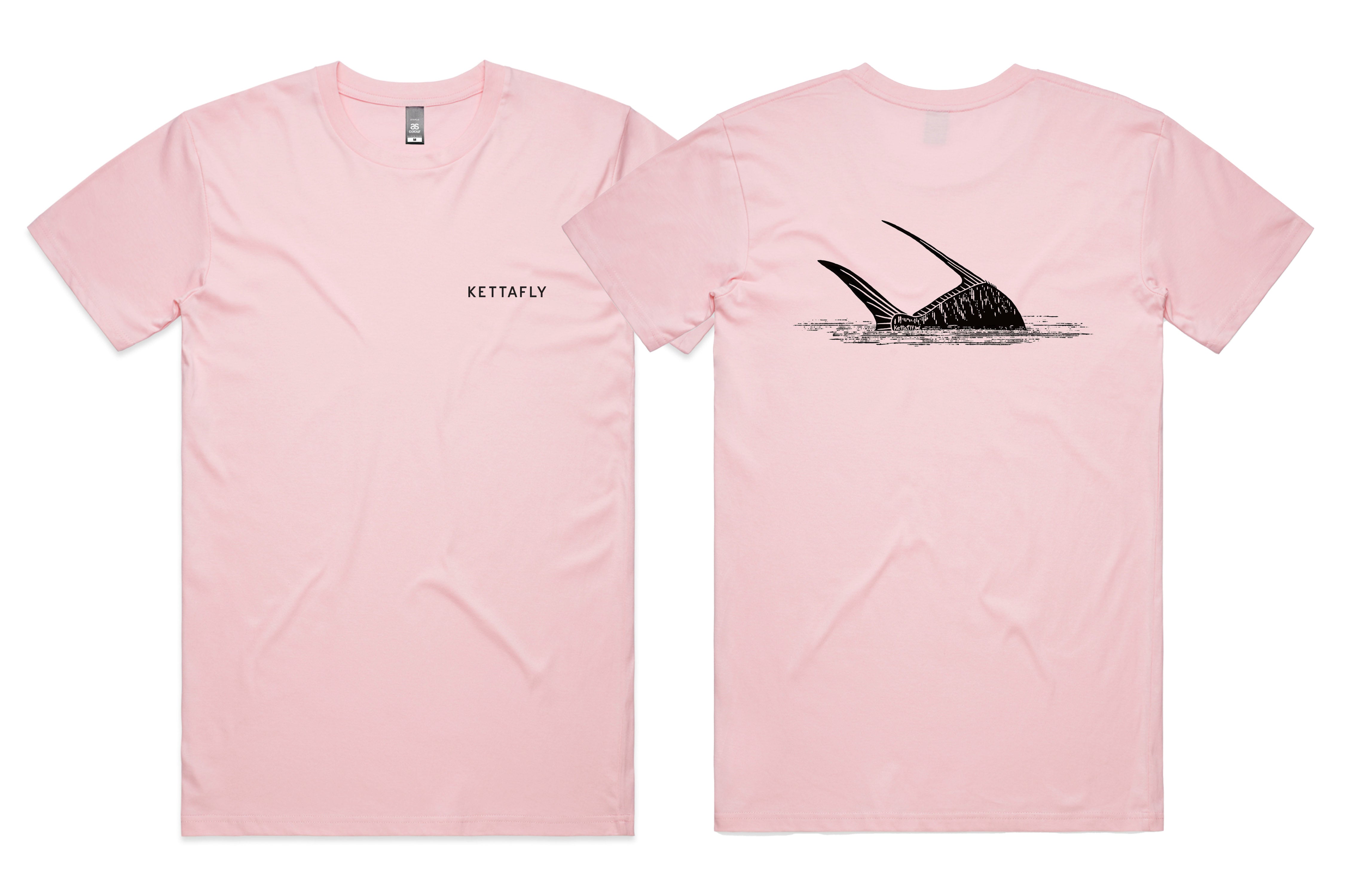 Half Perm Design (pocket & back) T-Shirt Short Sleeve