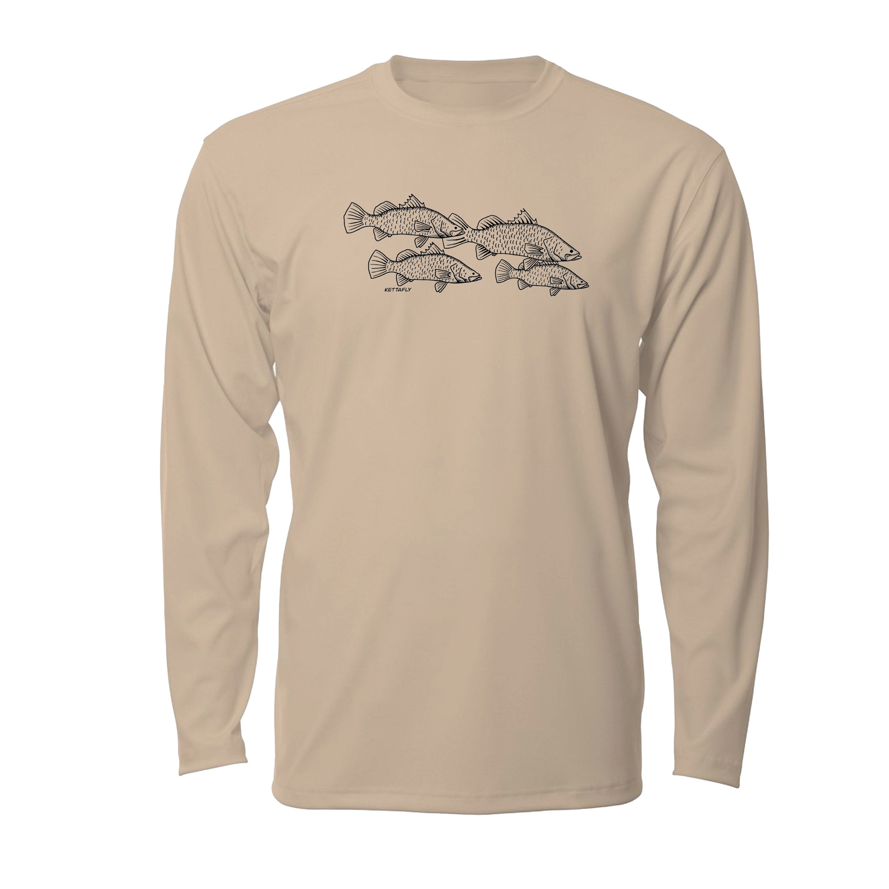 Barra School Design (front) UPF50+ Long Sleeve Sun Shirt
