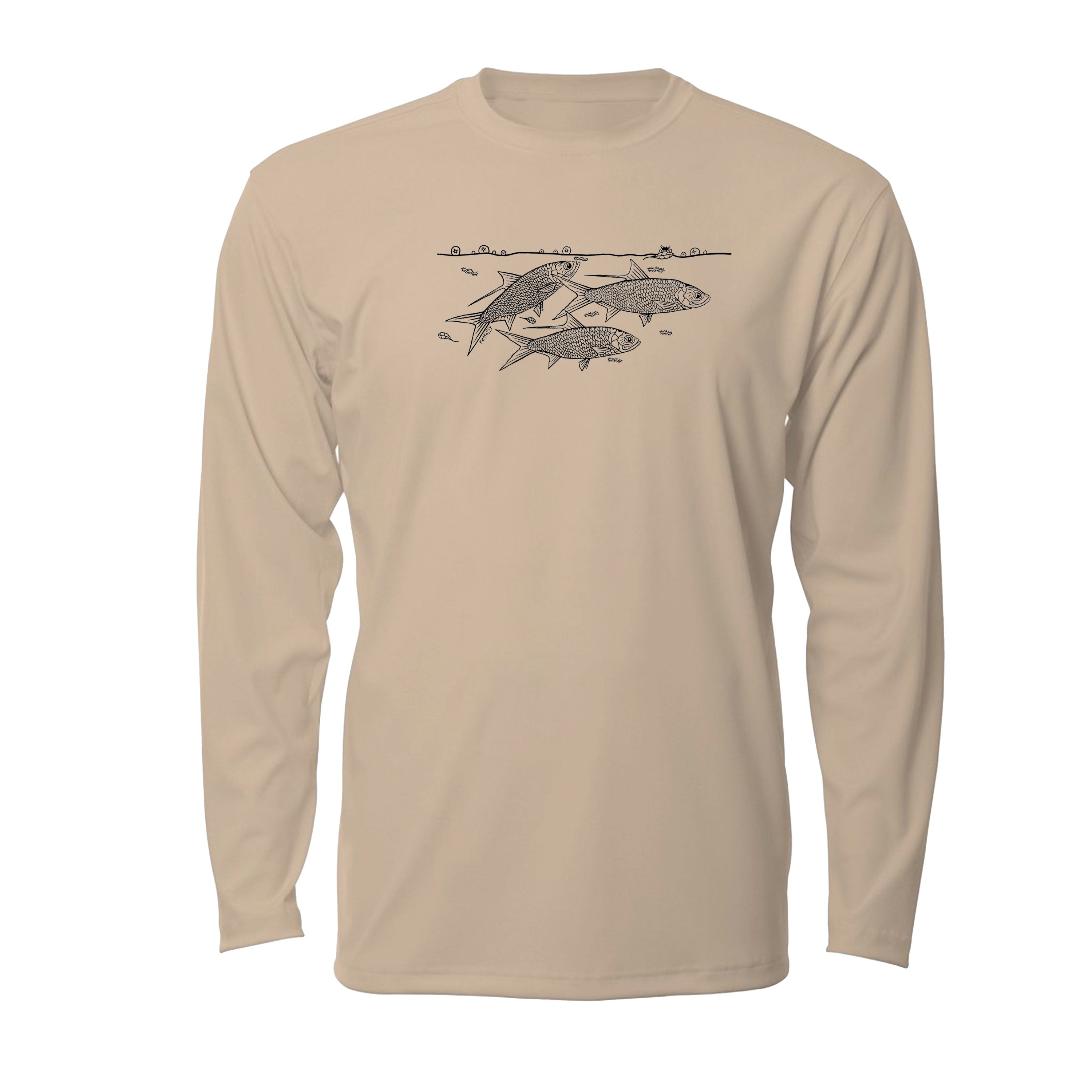 High Rollers Design (front) UPF50+ Long Sleeve Sun Shirt