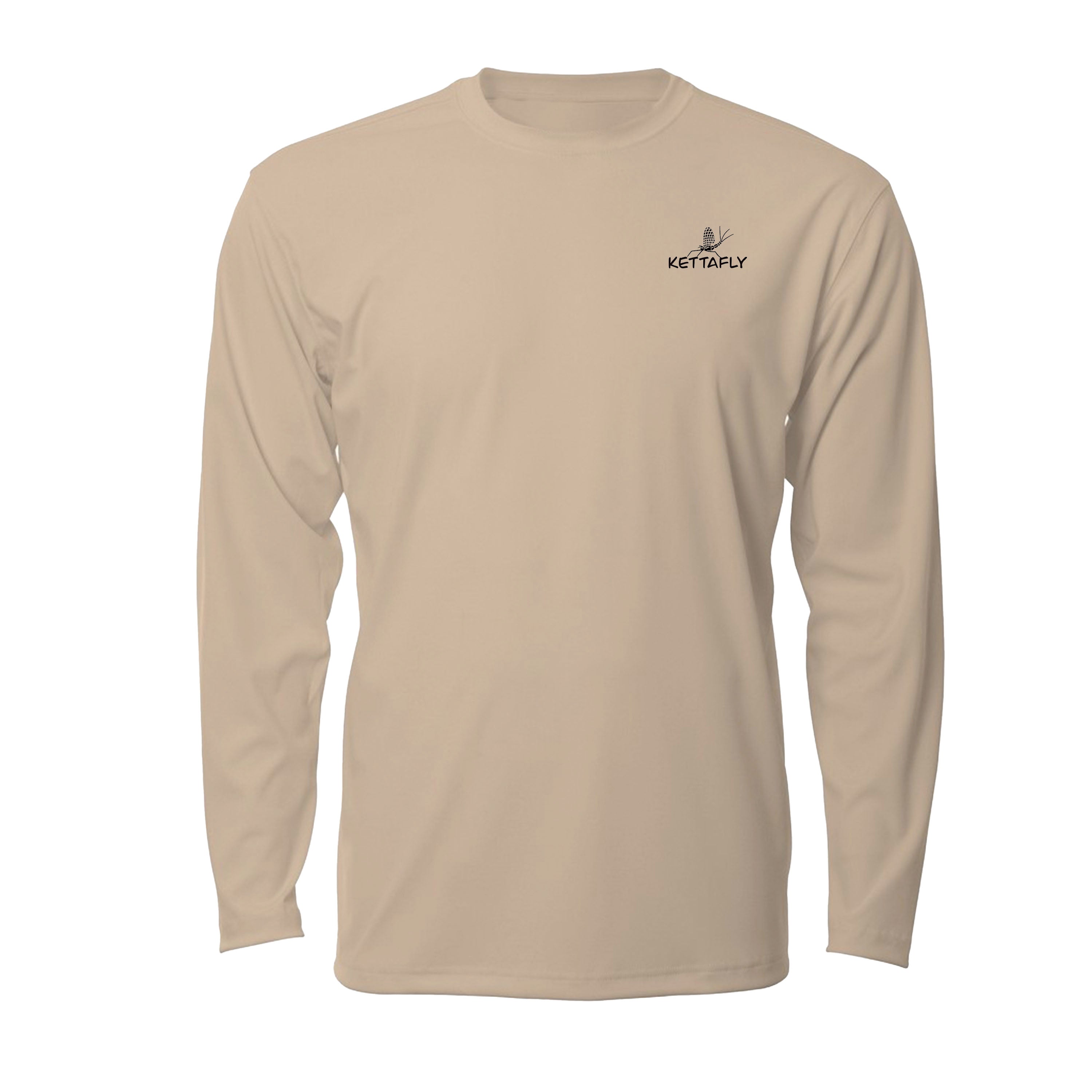 Mayfly pocket Design (front) UPF50+ Long Sleeve Sun Shirt