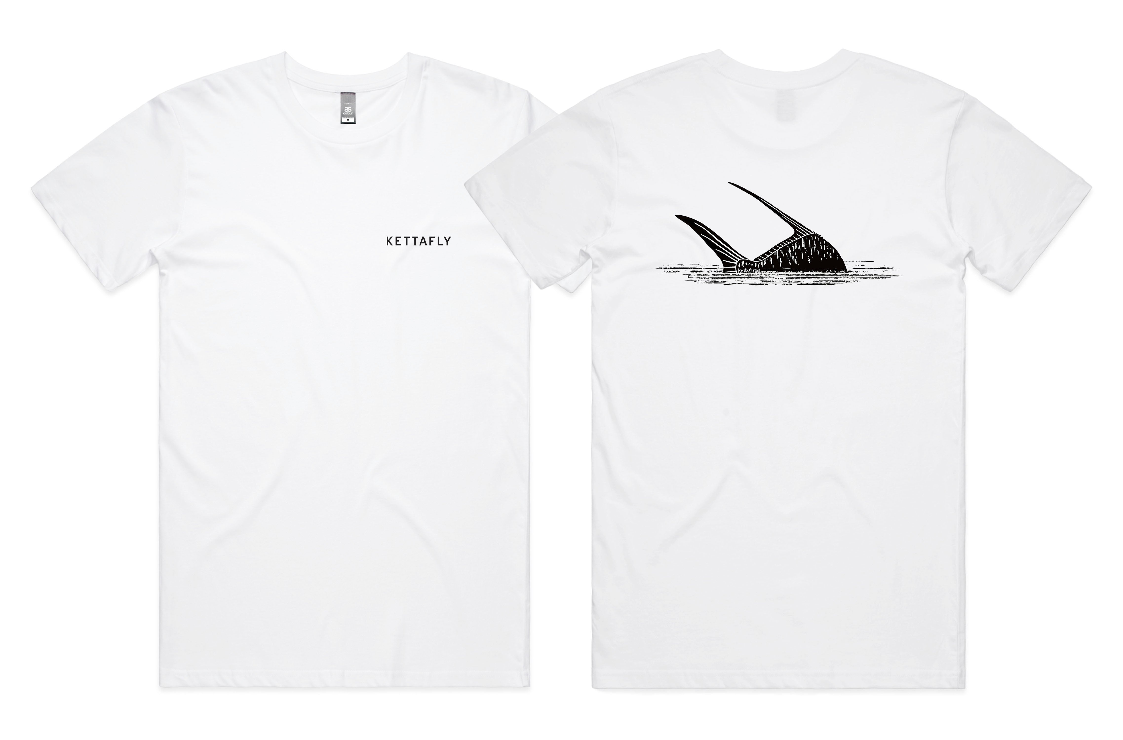 Half Perm Design (pocket & back) T-Shirt Short Sleeve
