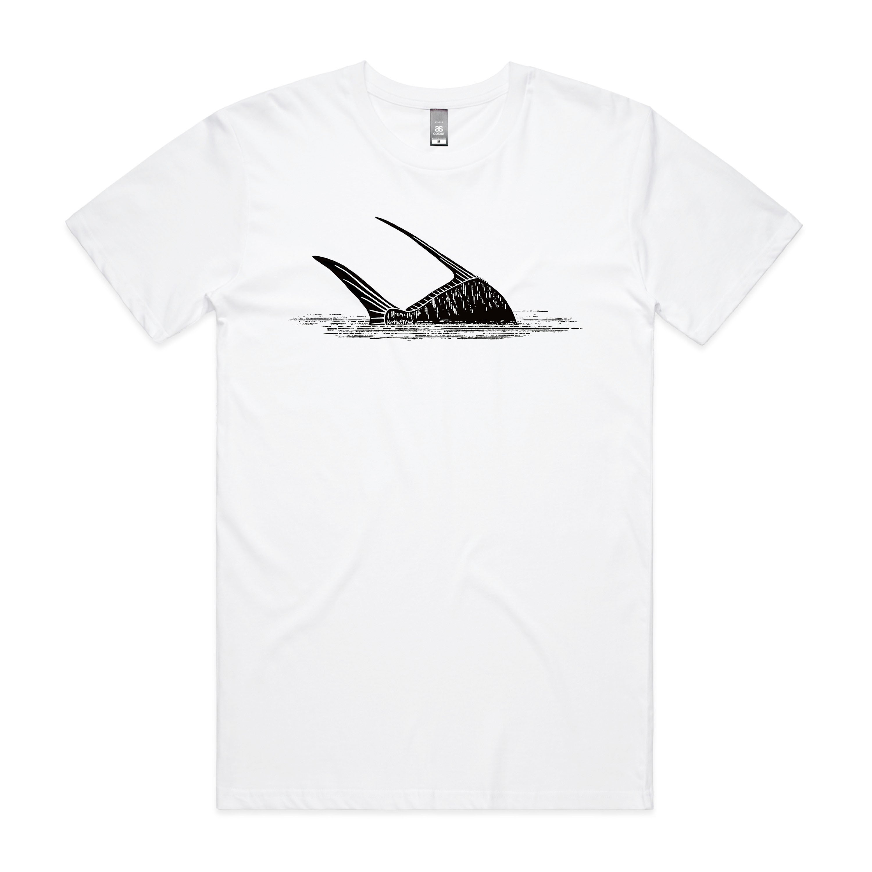 Half Perm Design (front) T-Shirt Short Sleeve