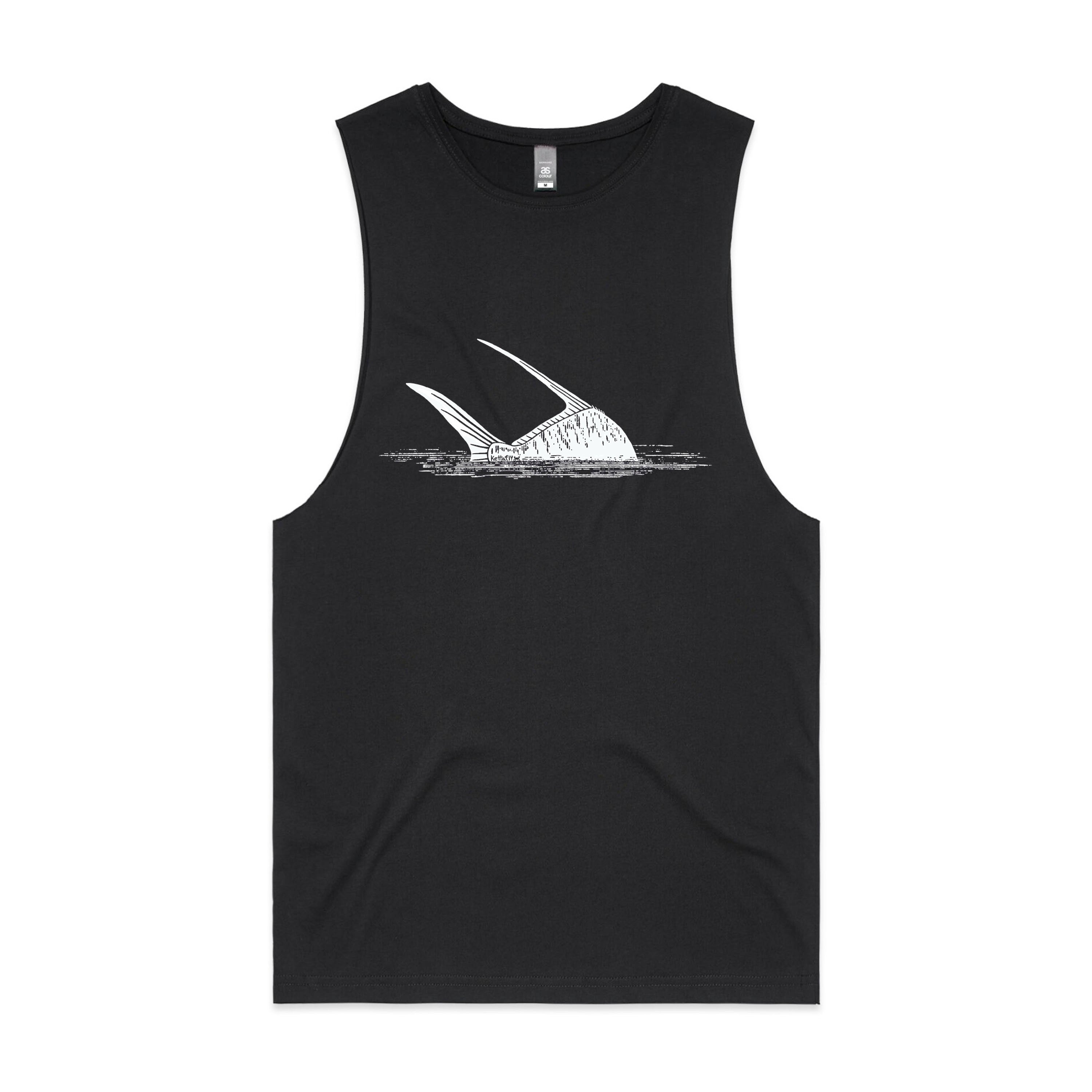 Half Perm Design (front) Tank Top