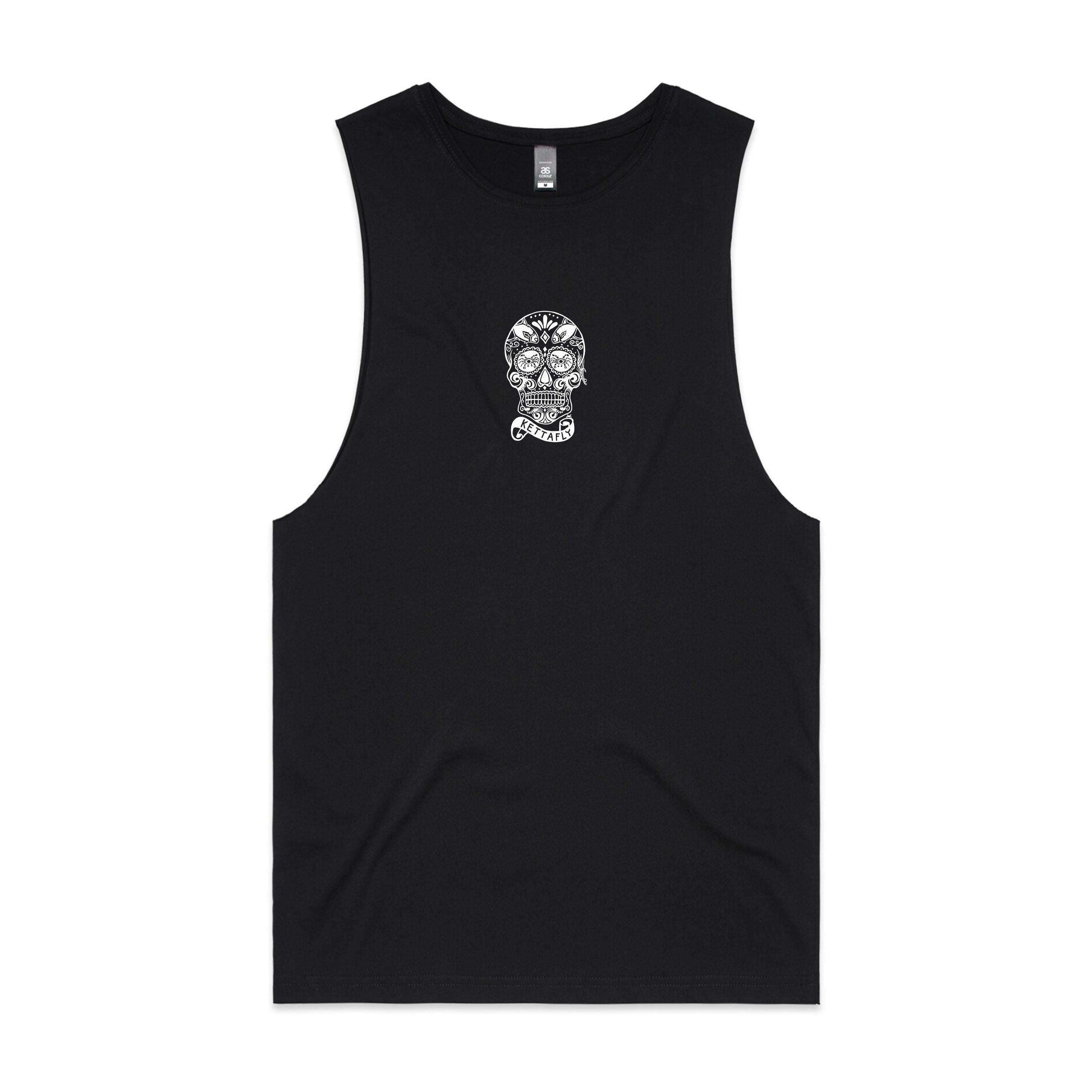 Sugar Skull Design (front) Tank Top