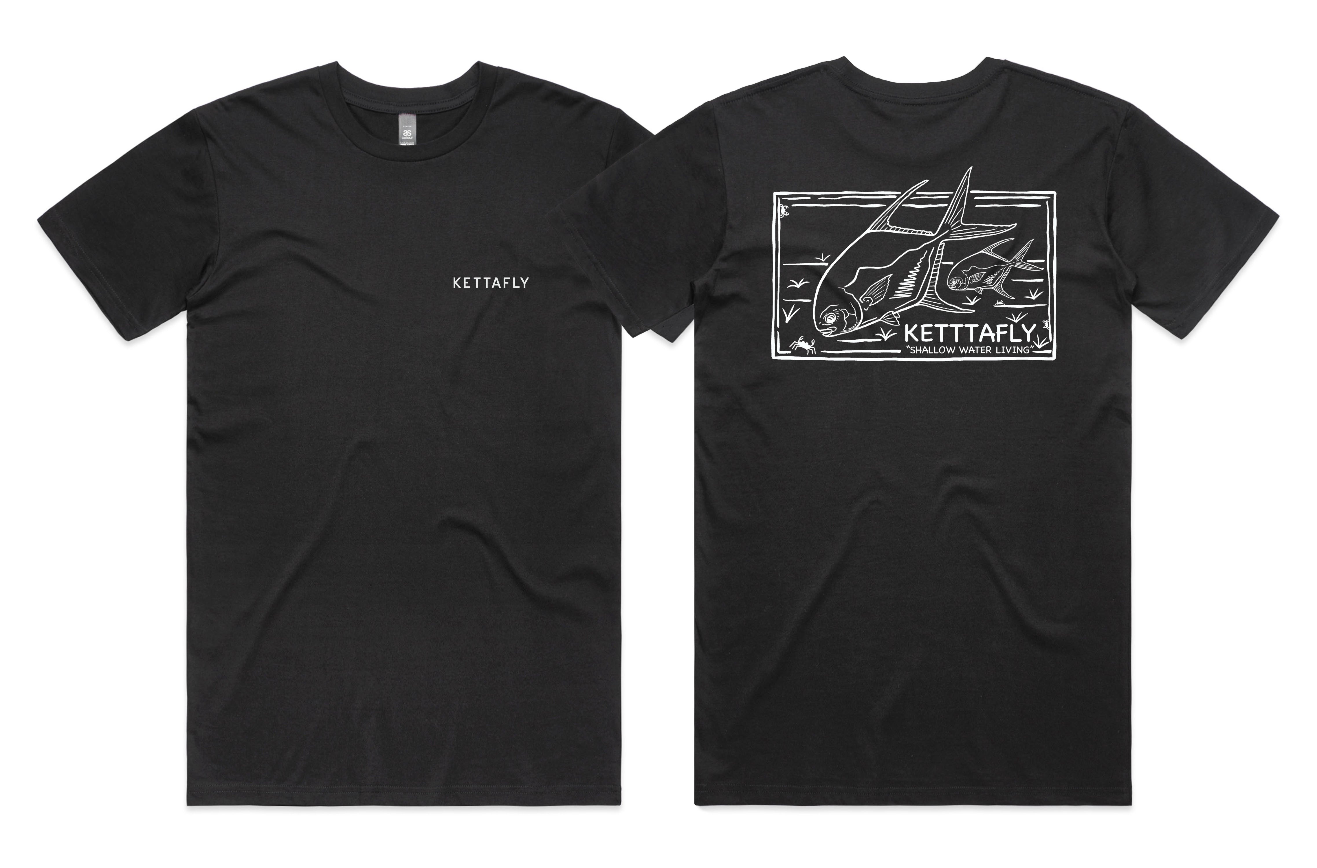 Permit Stamp Design (pocket & back) T-Shirt Short Sleeve