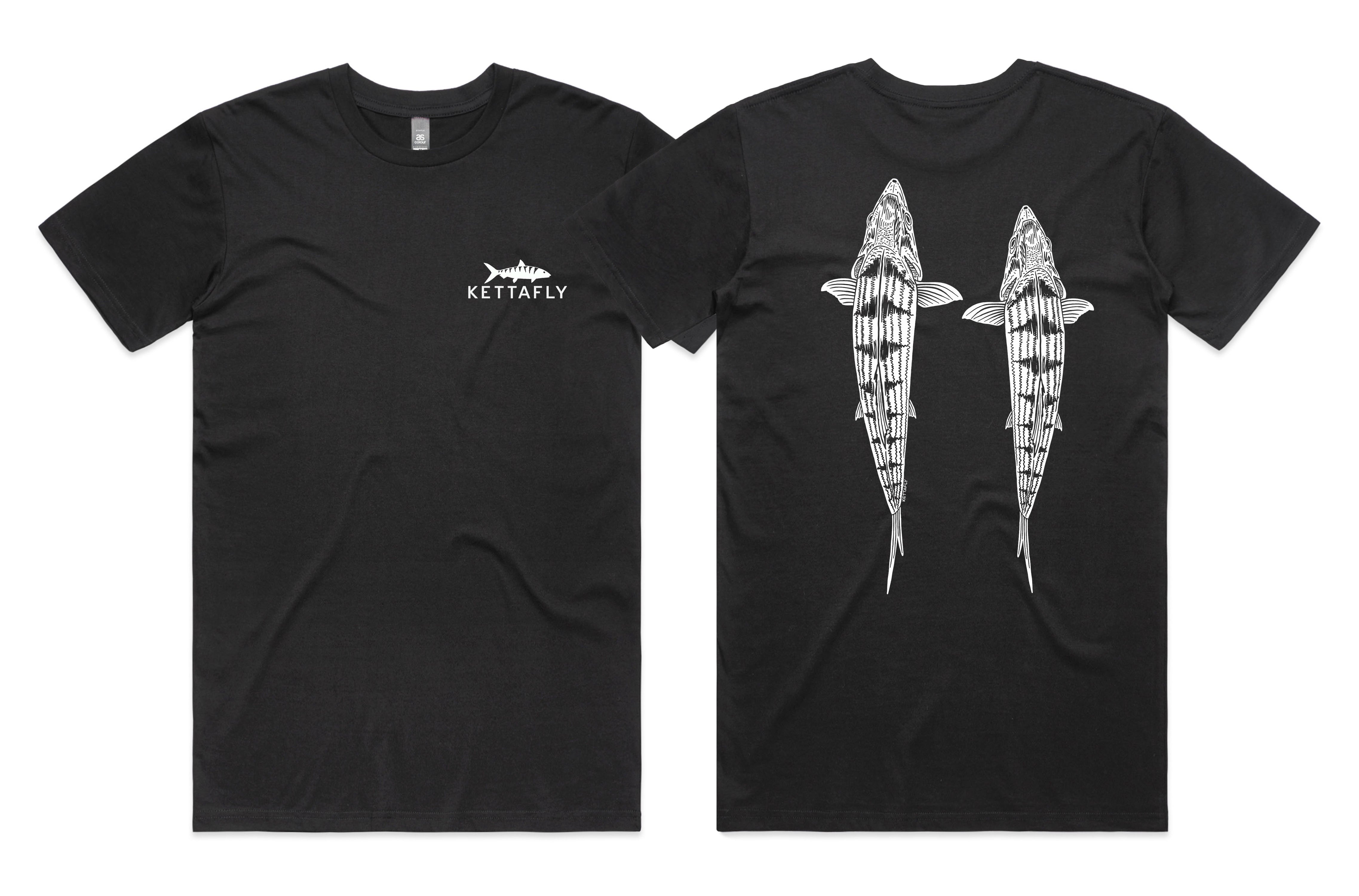 Topside Bone Design (pocket & back) T-Shirt Short Sleeve