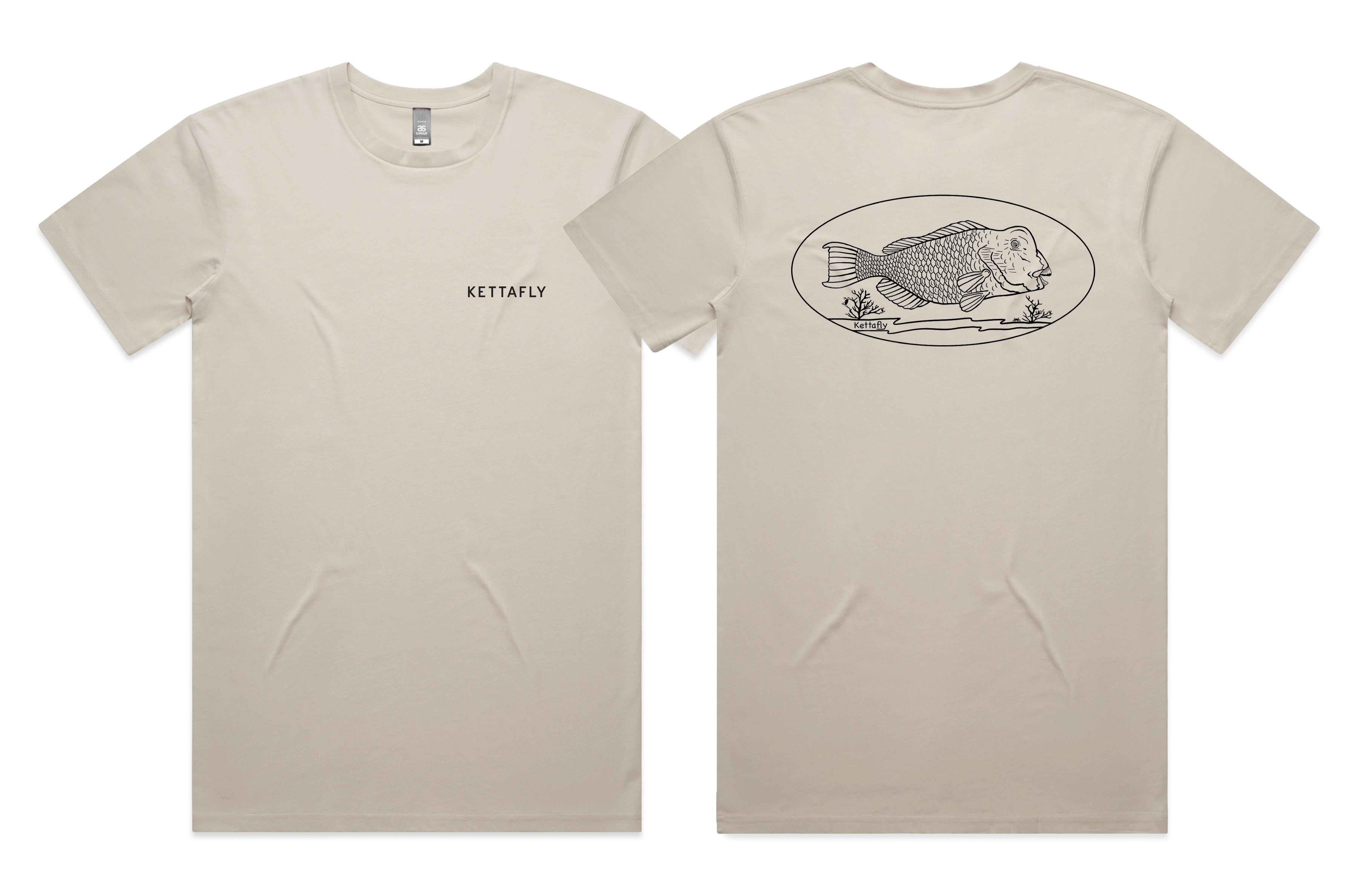 Bumpy Design (pocket & back) T-Shirt Short Sleeve