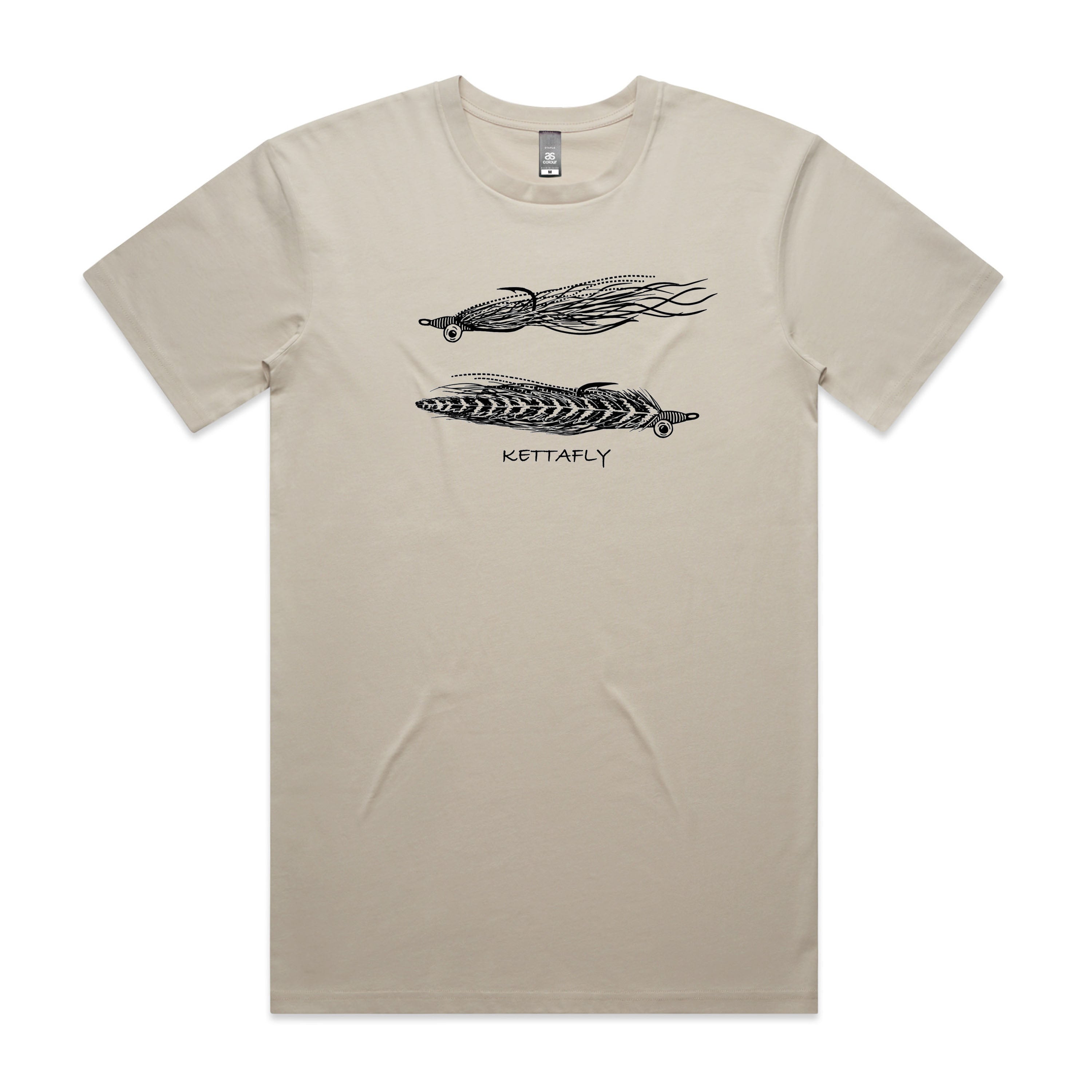 Clouser Design (front) T-Shirt Short Sleeve