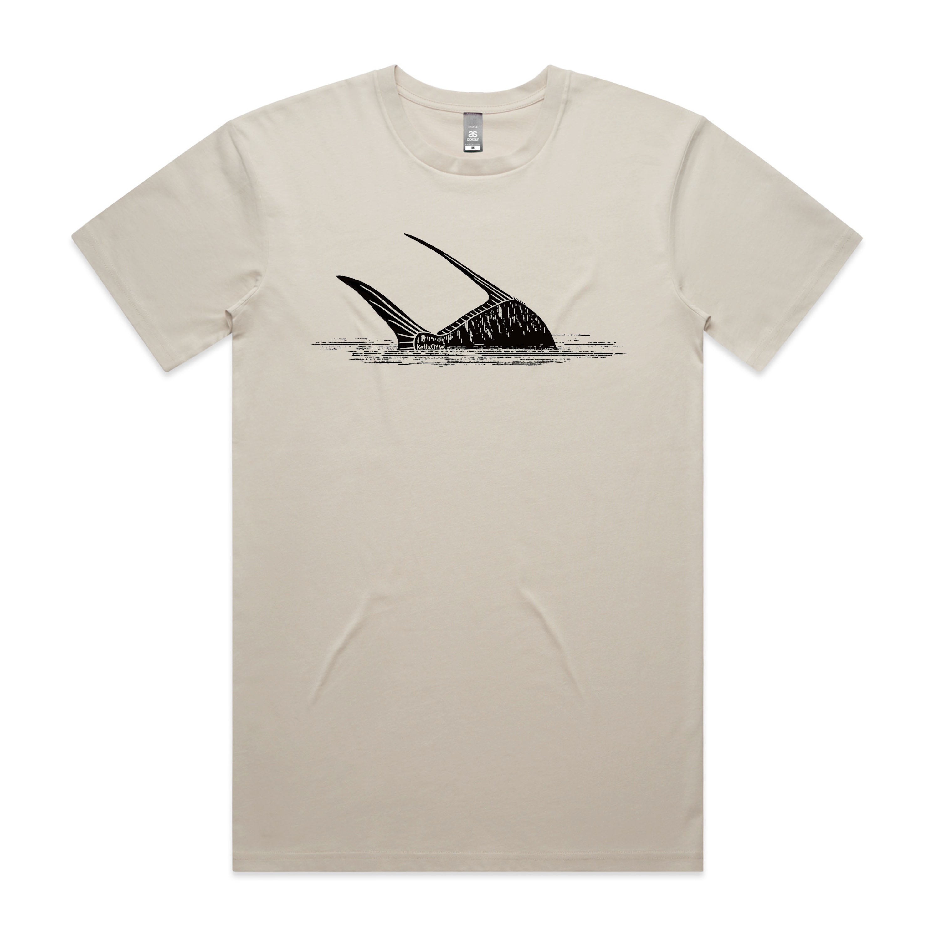 Half Perm Design (front) T-Shirt Short Sleeve