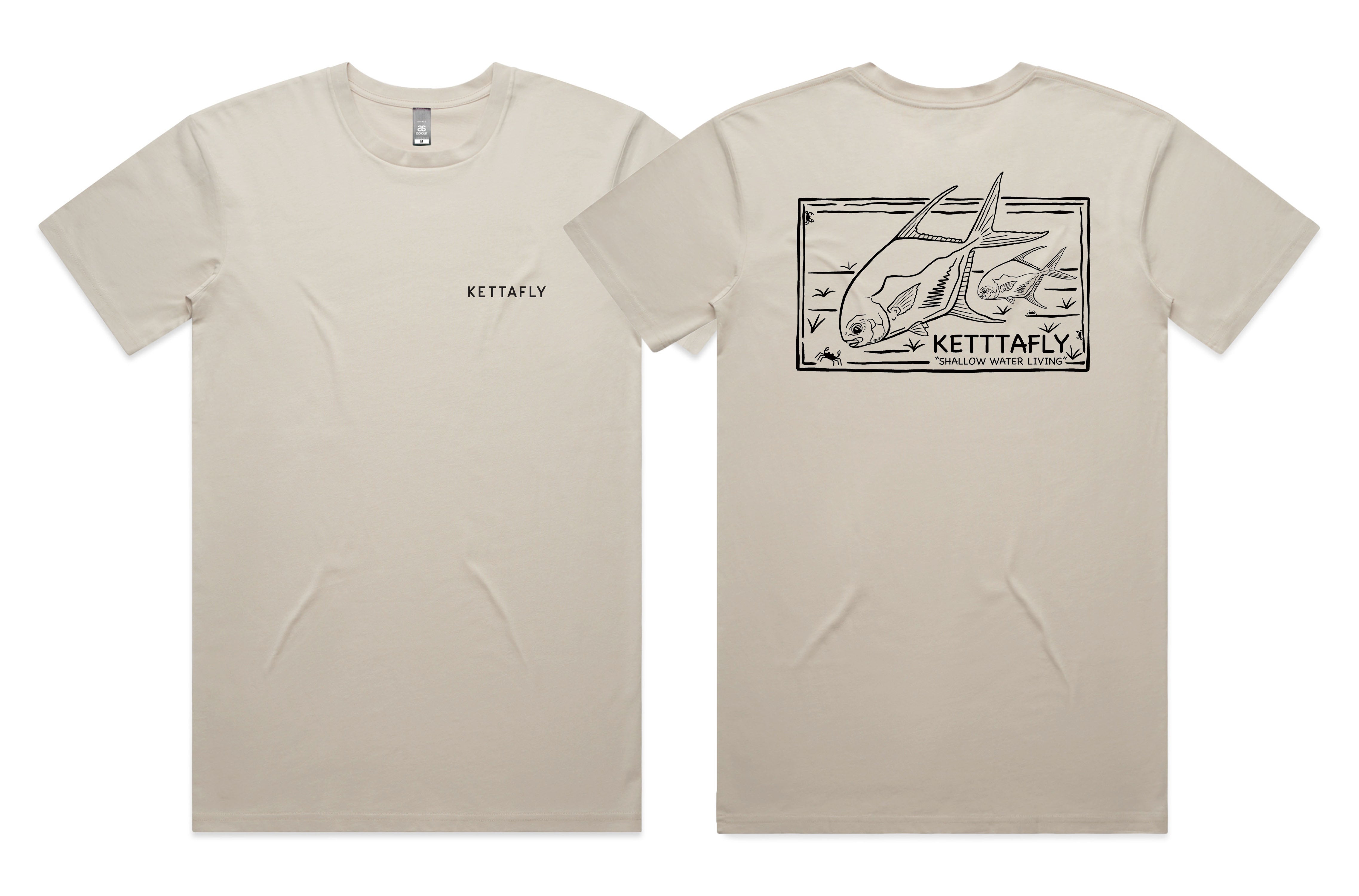Permit Stamp Design (pocket & back) T-Shirt Short Sleeve