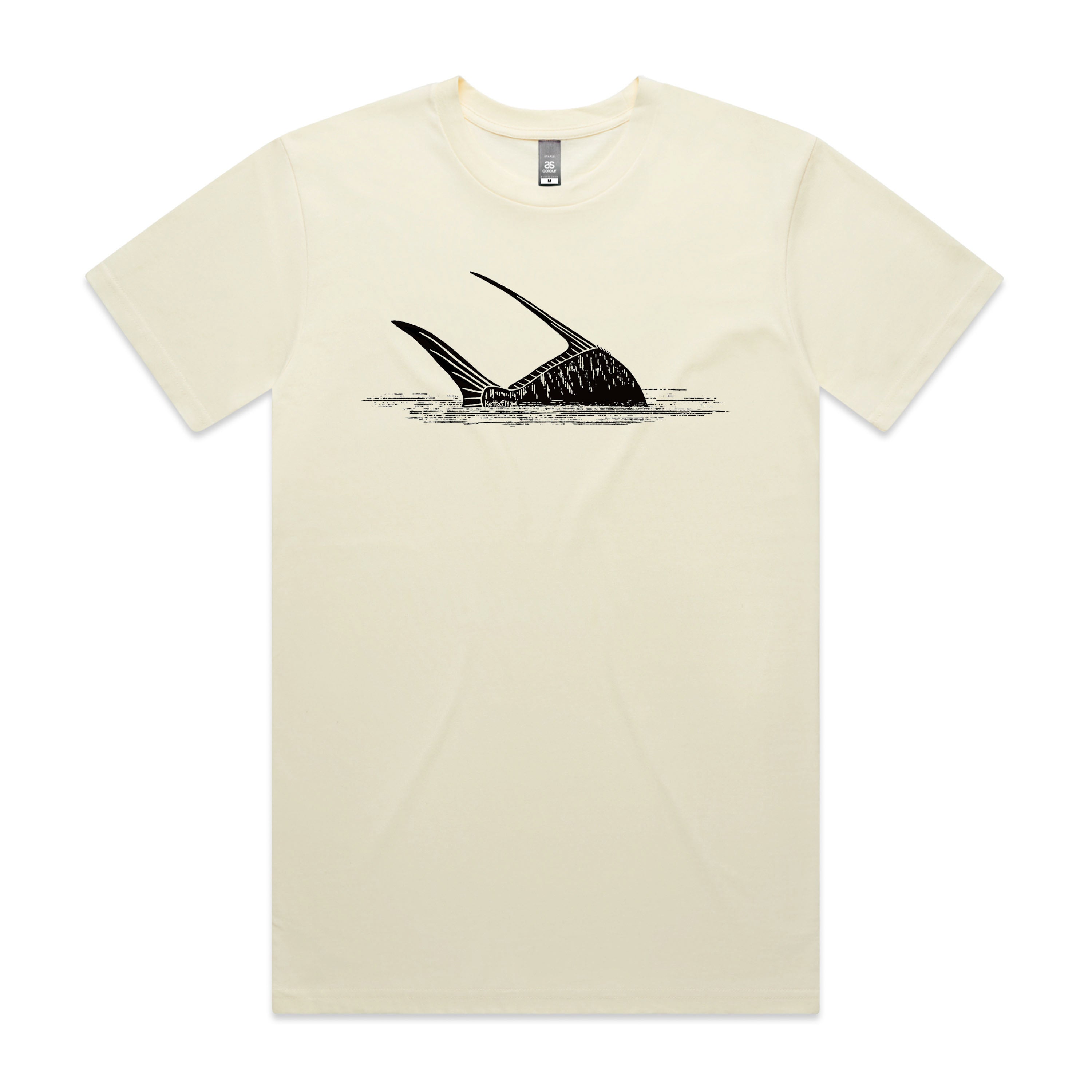 Half Perm Design (front) T-Shirt Short Sleeve