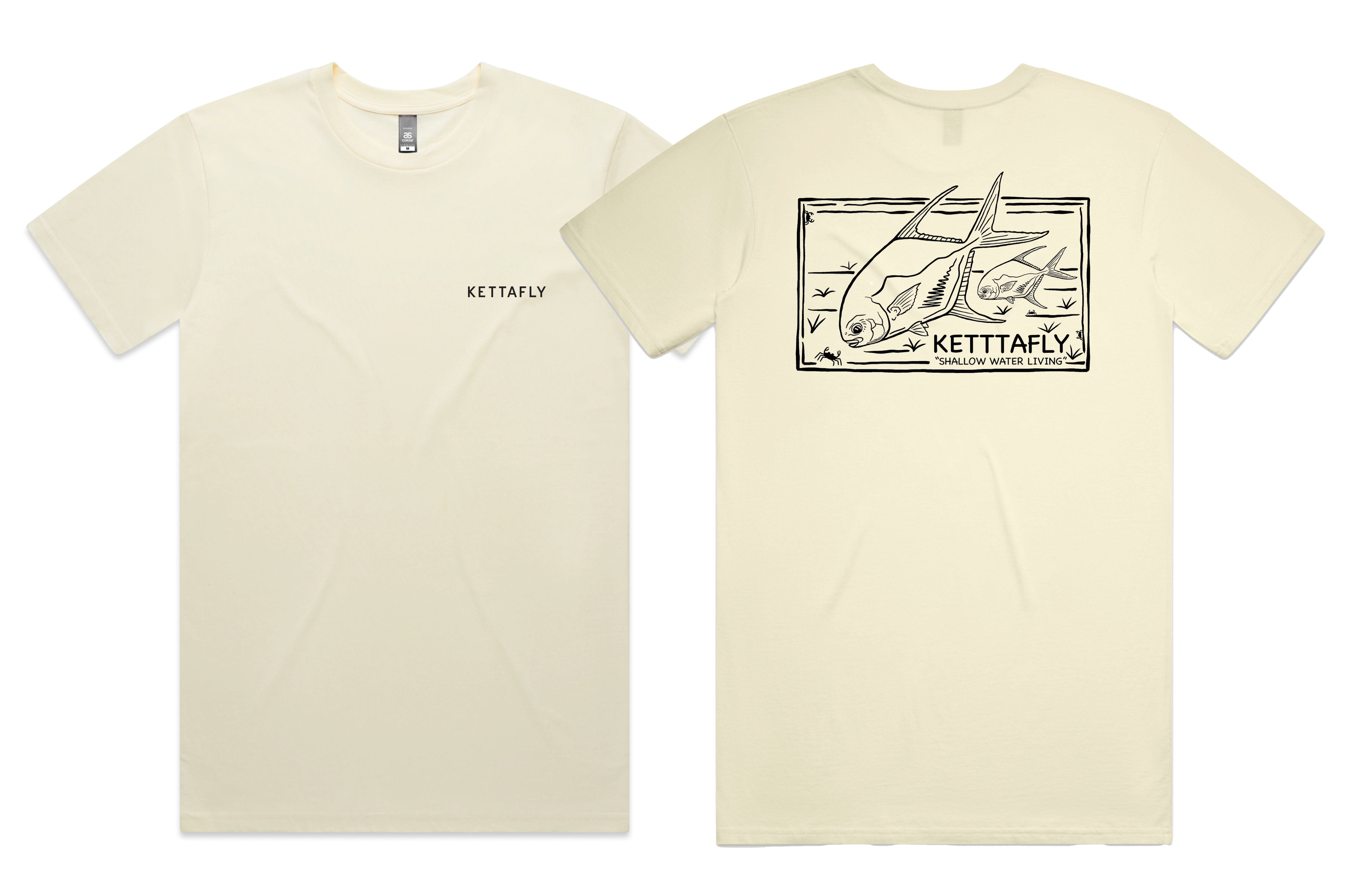 Permit Stamp Design (pocket & back) T-Shirt Short Sleeve