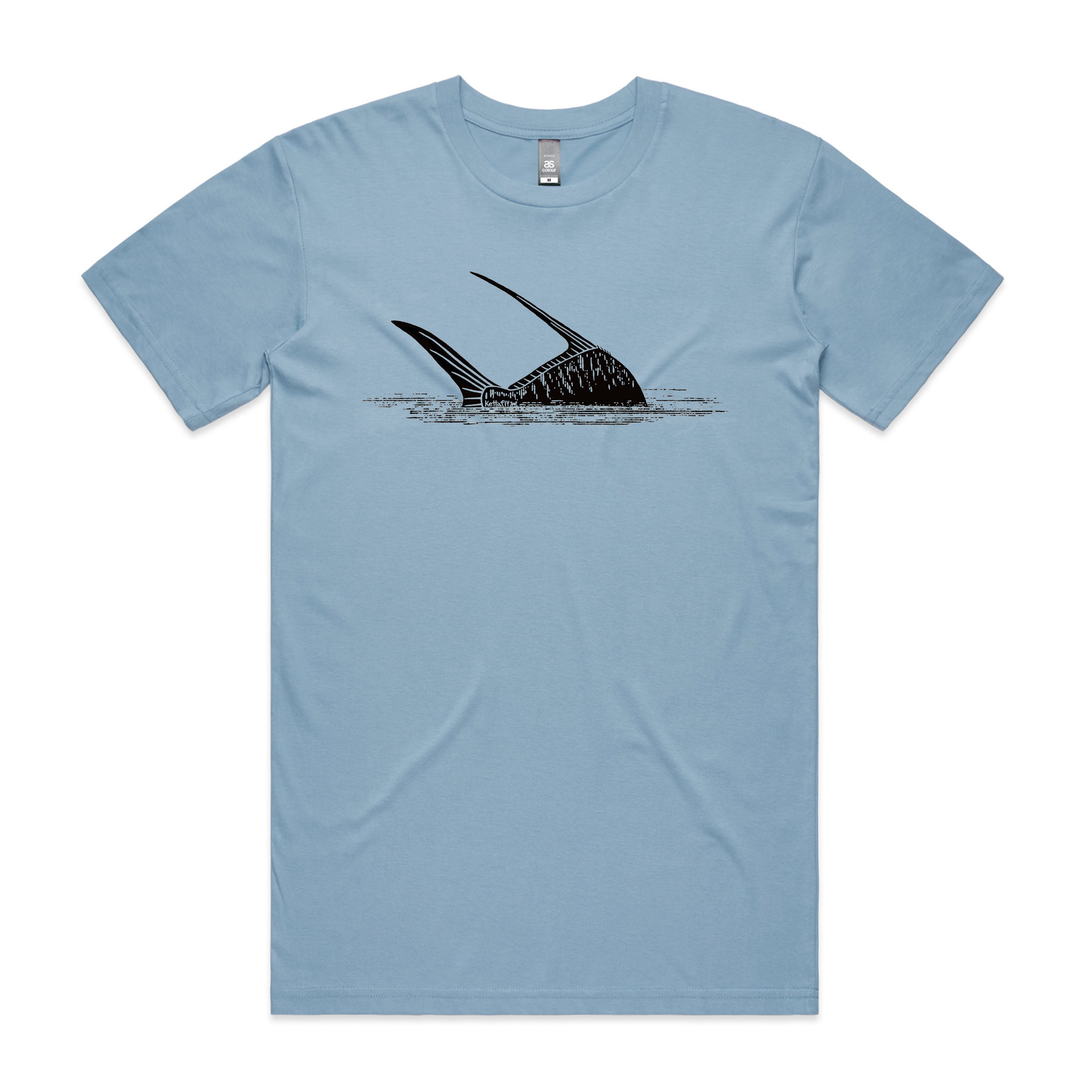 Half Perm Design (front) T-Shirt Short Sleeve