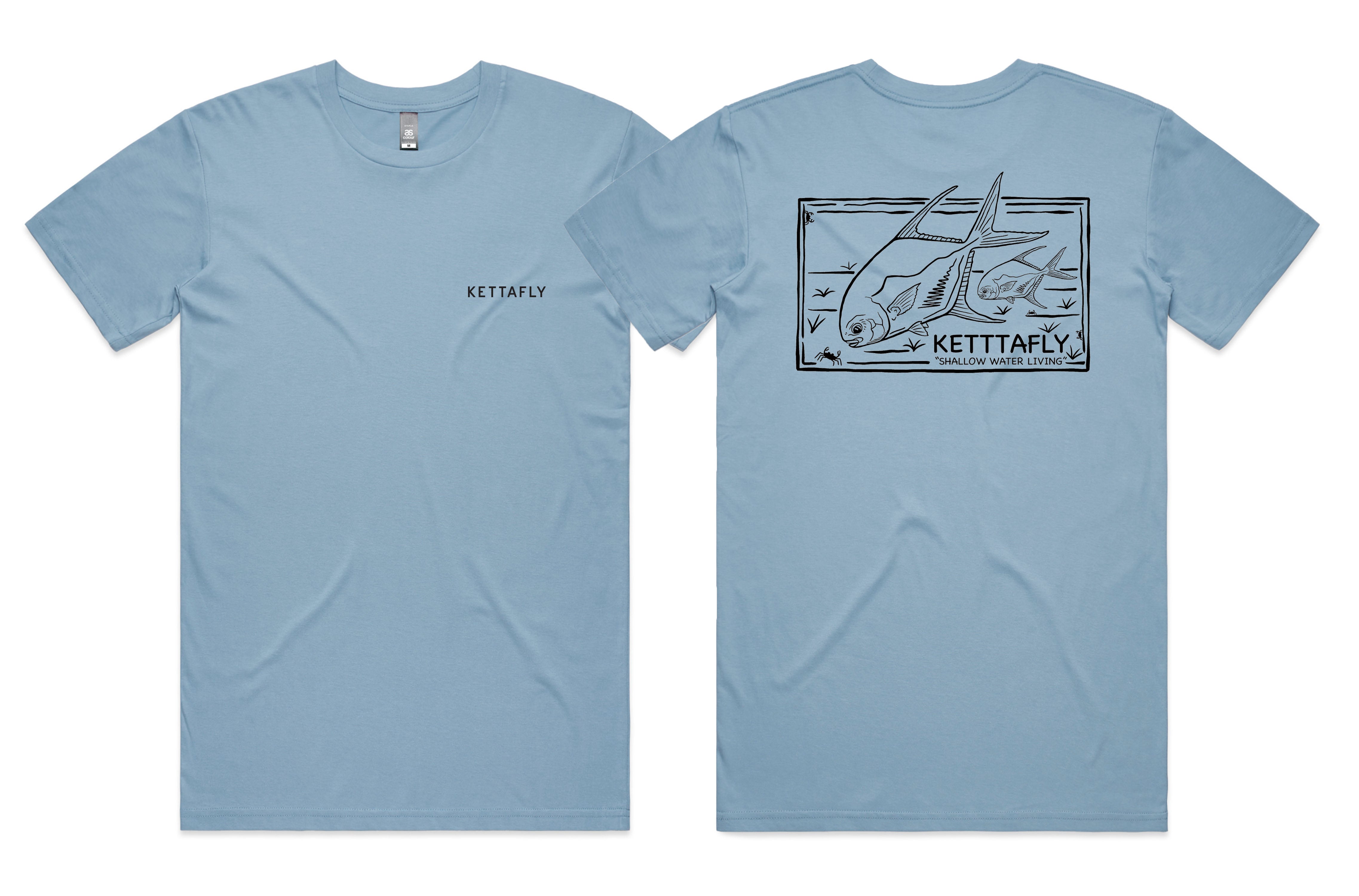 Permit Stamp Design (pocket & back) T-Shirt Short Sleeve