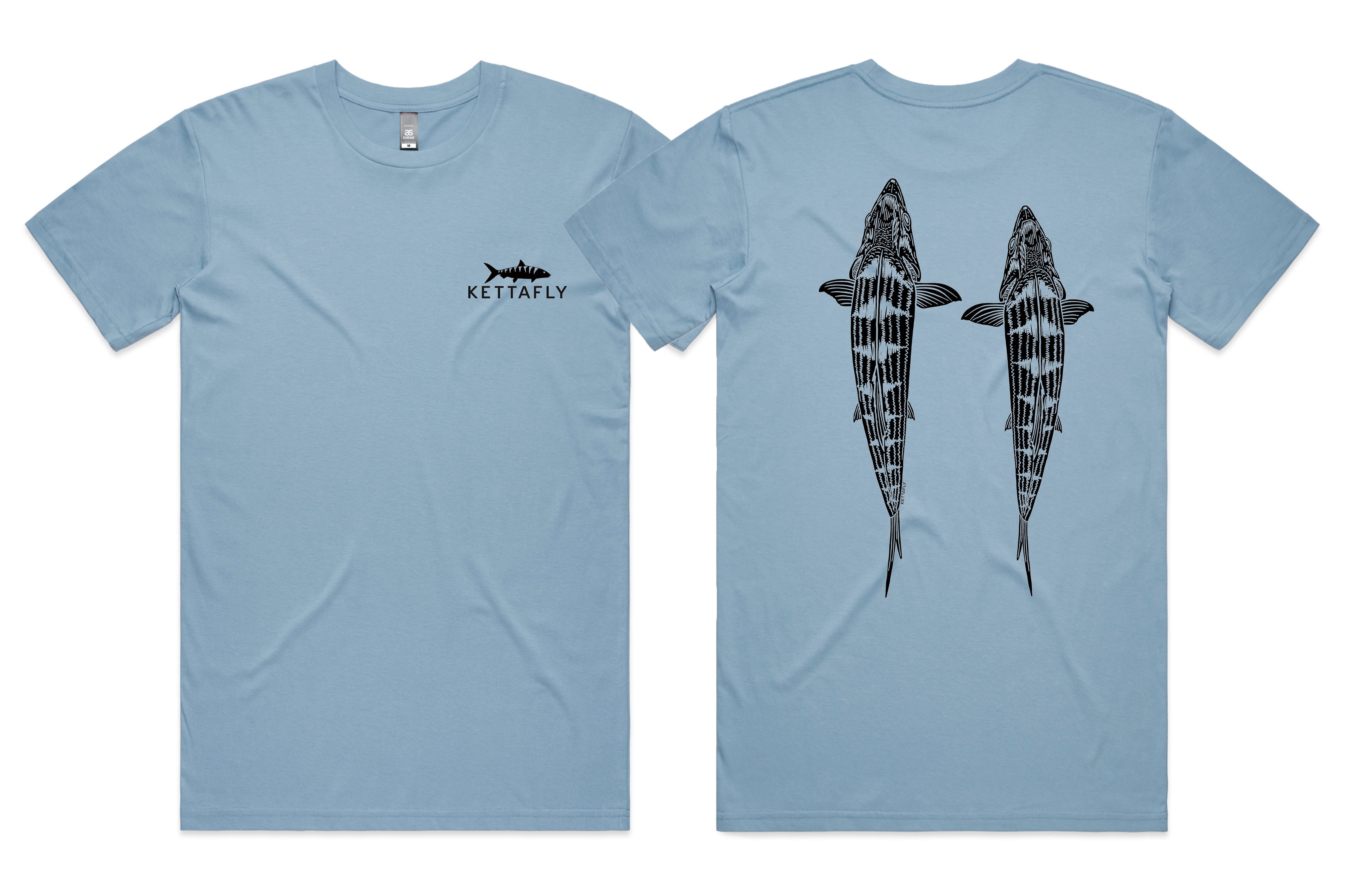 Topside Bone Design (pocket & back) T-Shirt Short Sleeve