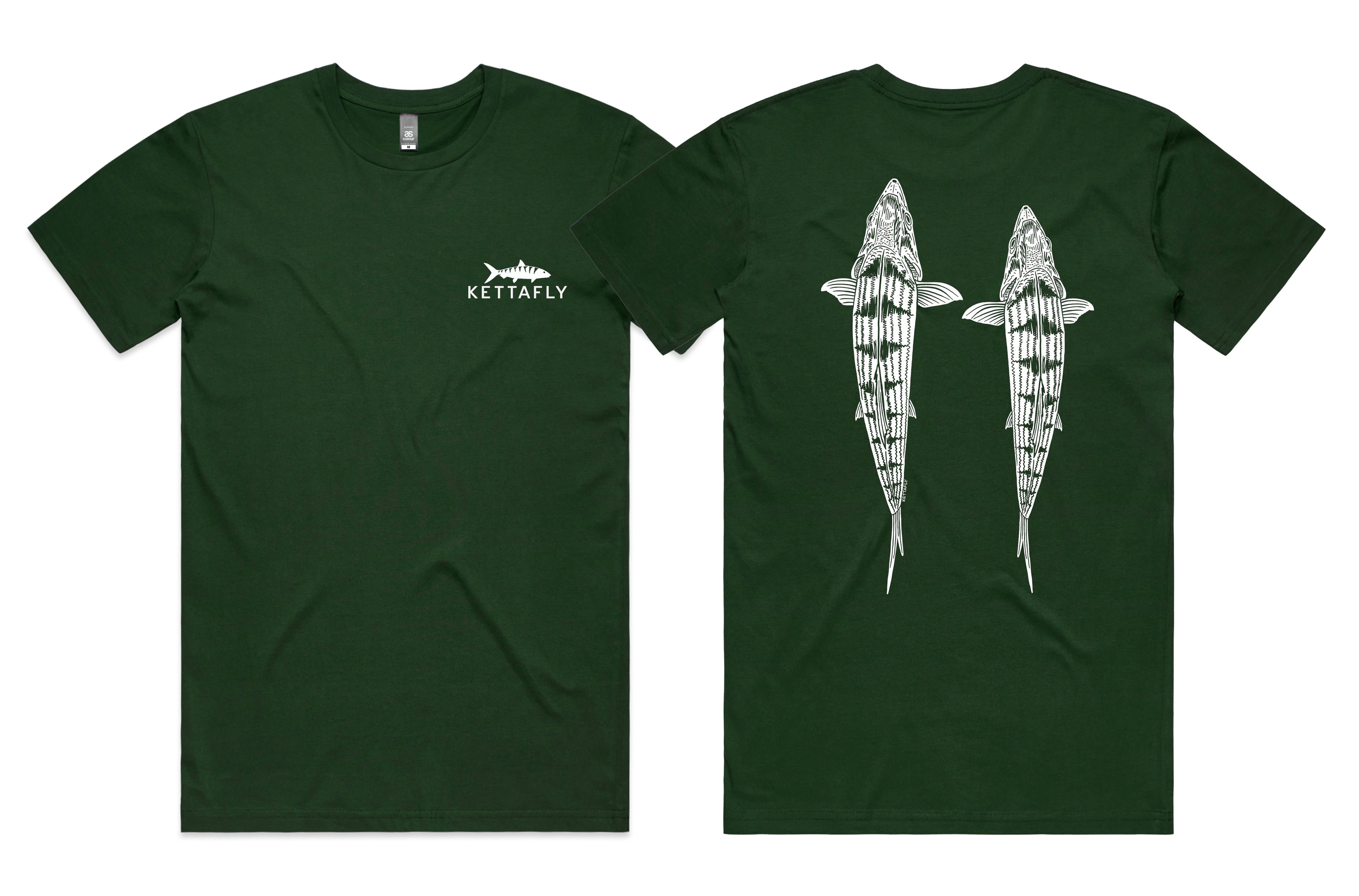 Topside Bone Design (pocket & back) T-Shirt Short Sleeve