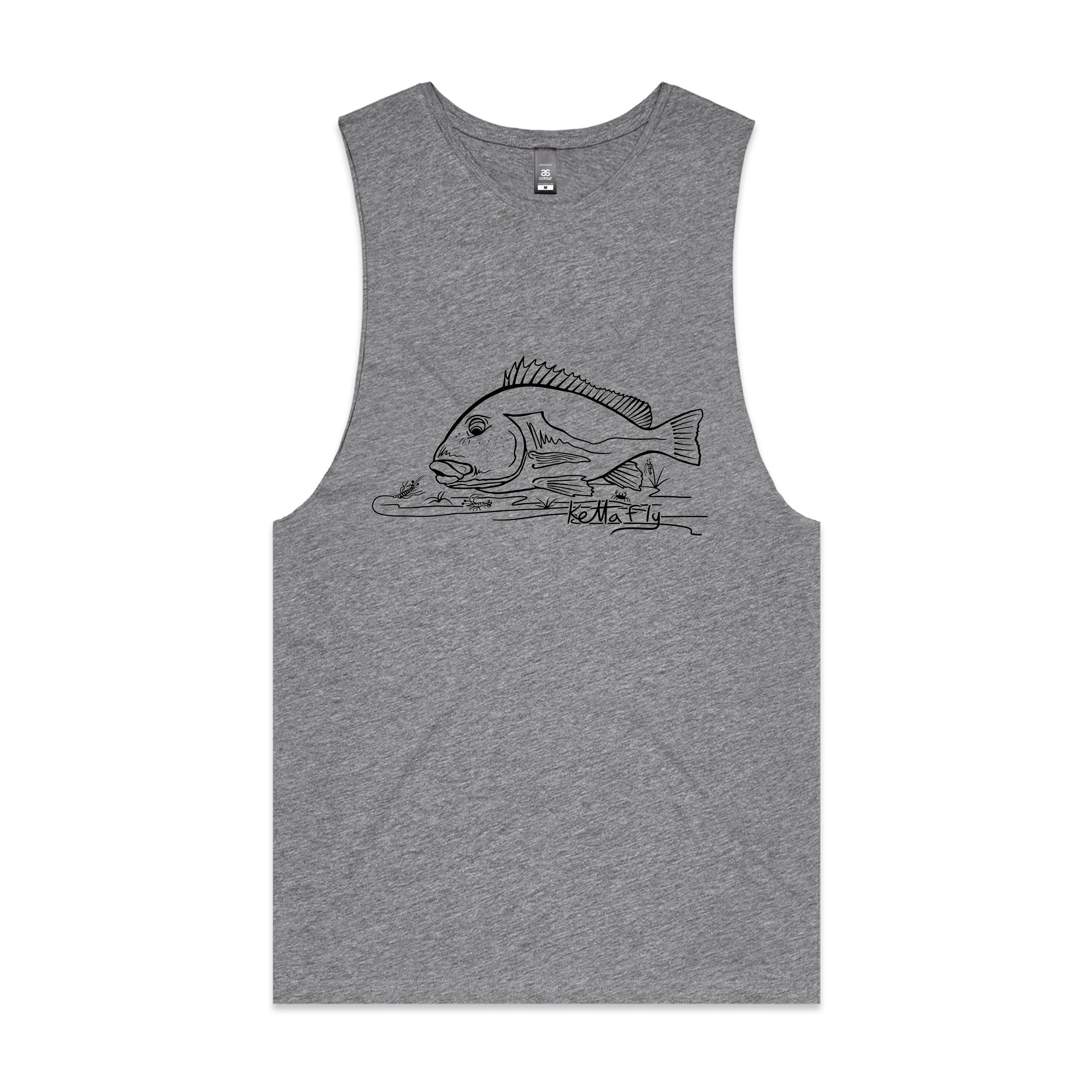 Blue Bastard Design (front) Tank Top