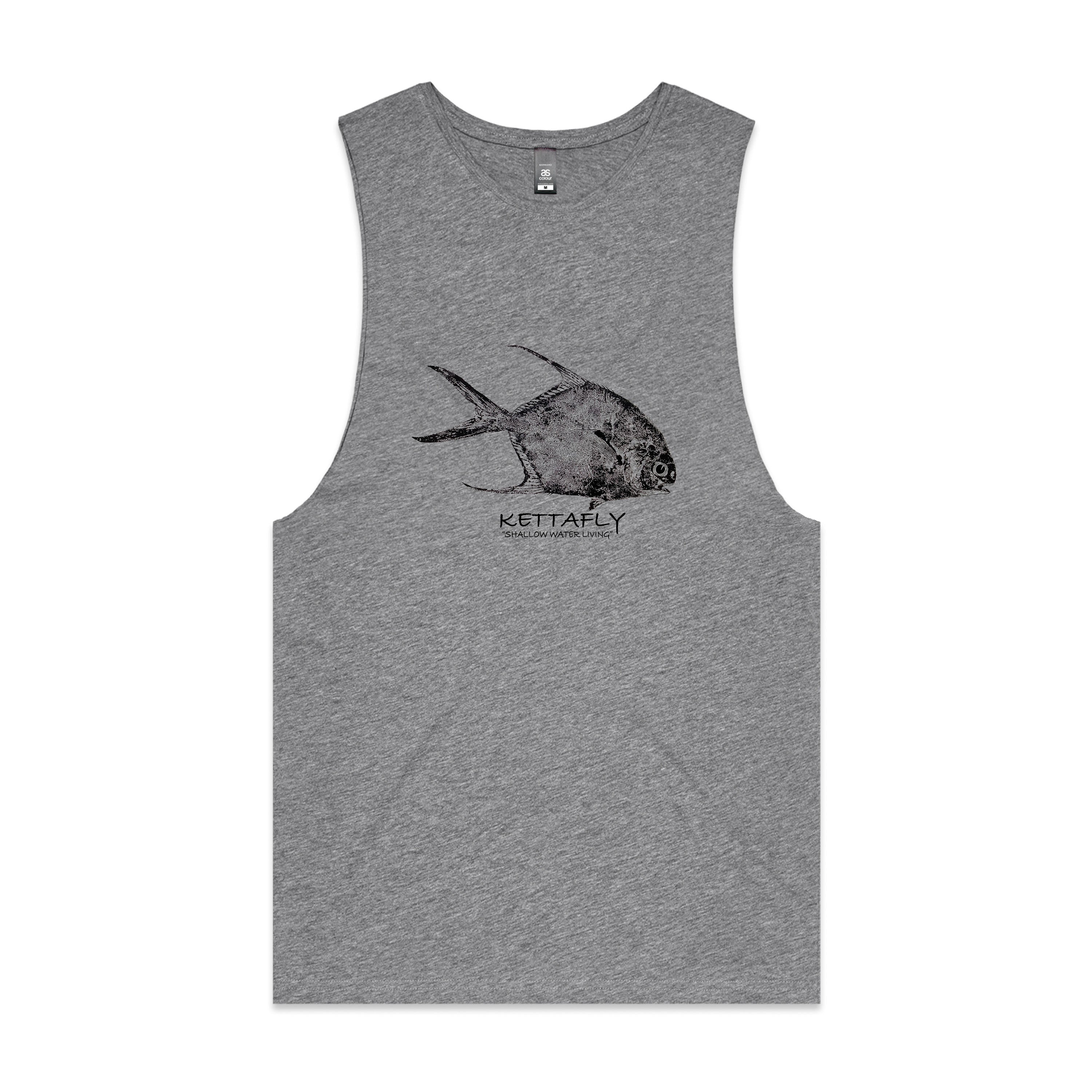 Gyotaku Blochii Design (front) Tank Top