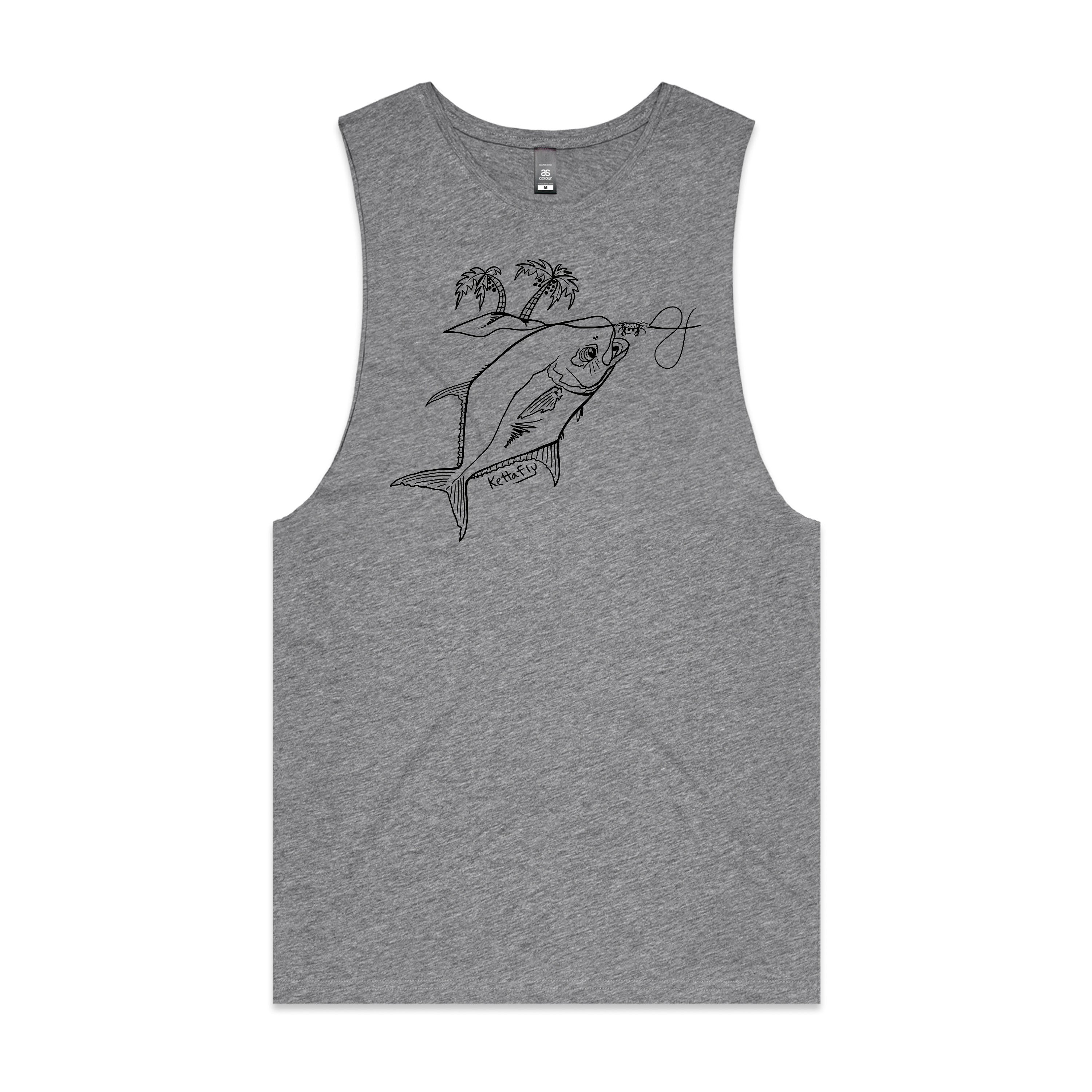 Off The Top Design (front) Tank Top