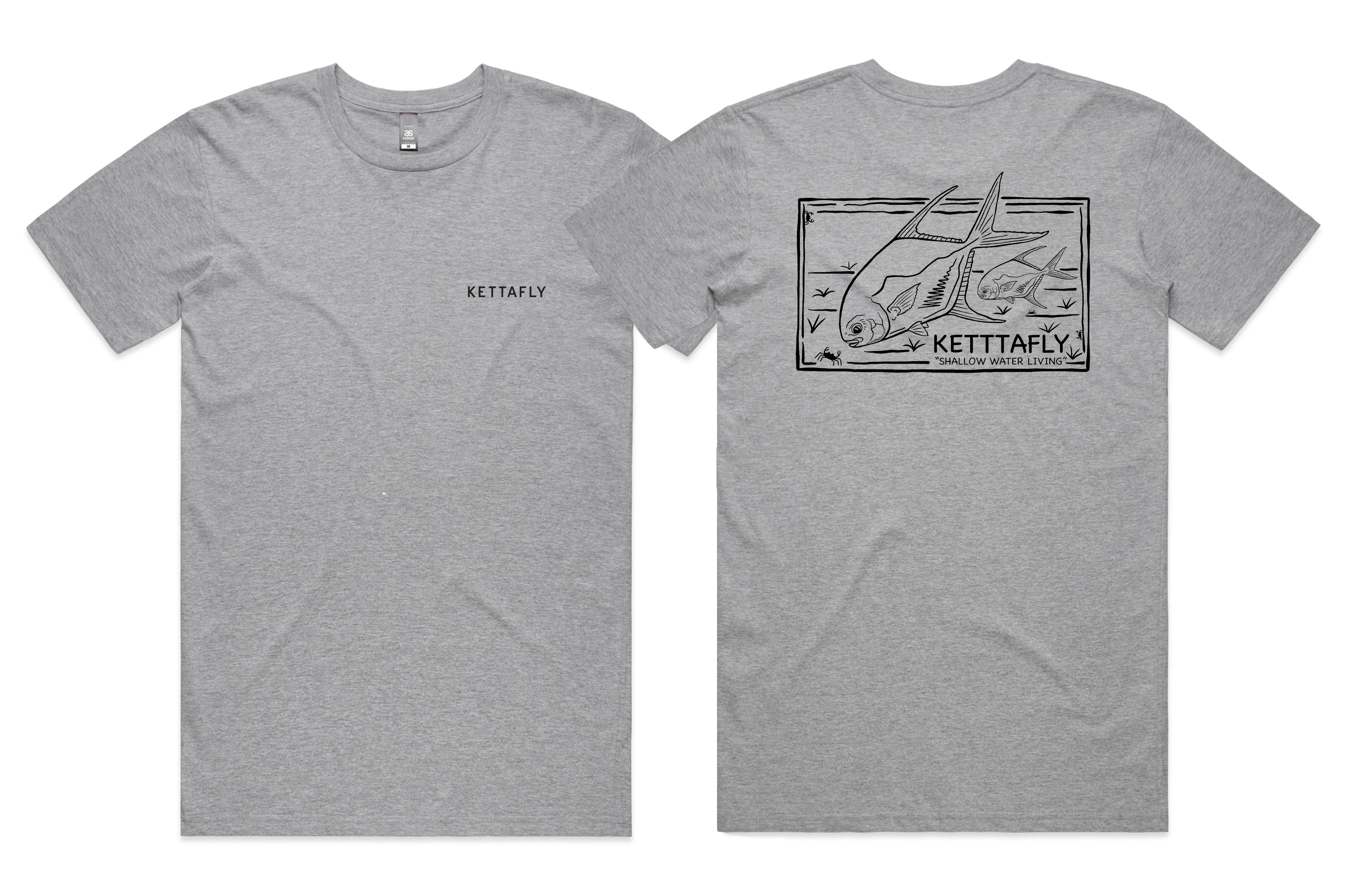 Permit Stamp Design (pocket & back) T-Shirt Short Sleeve
