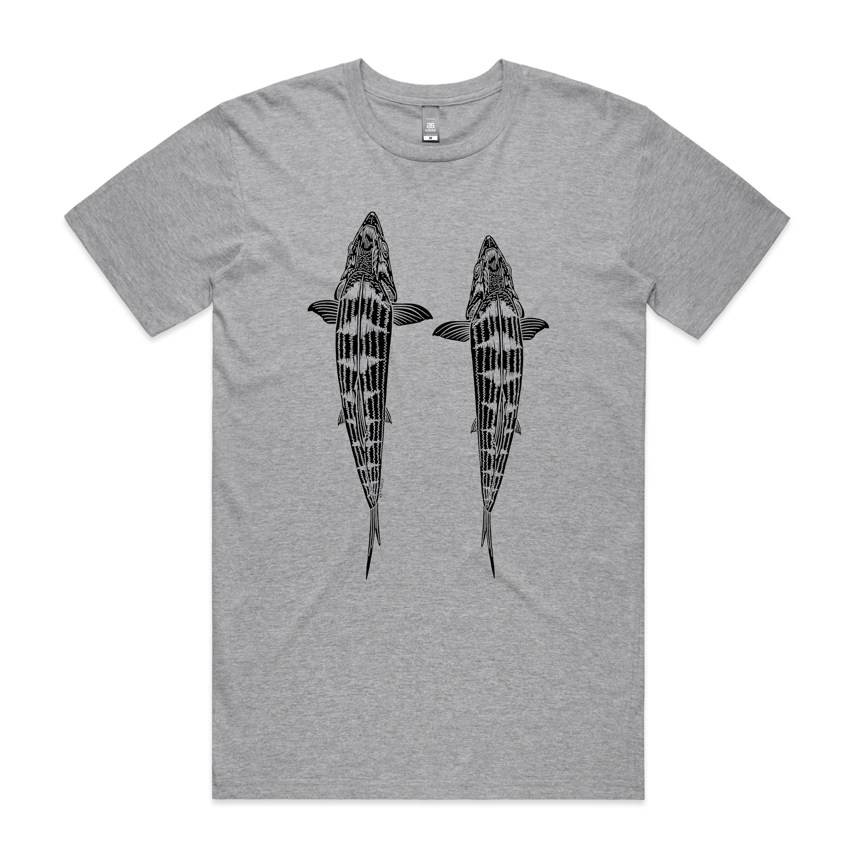 Topside Bone Design (front) T-Shirt Short Sleeve
