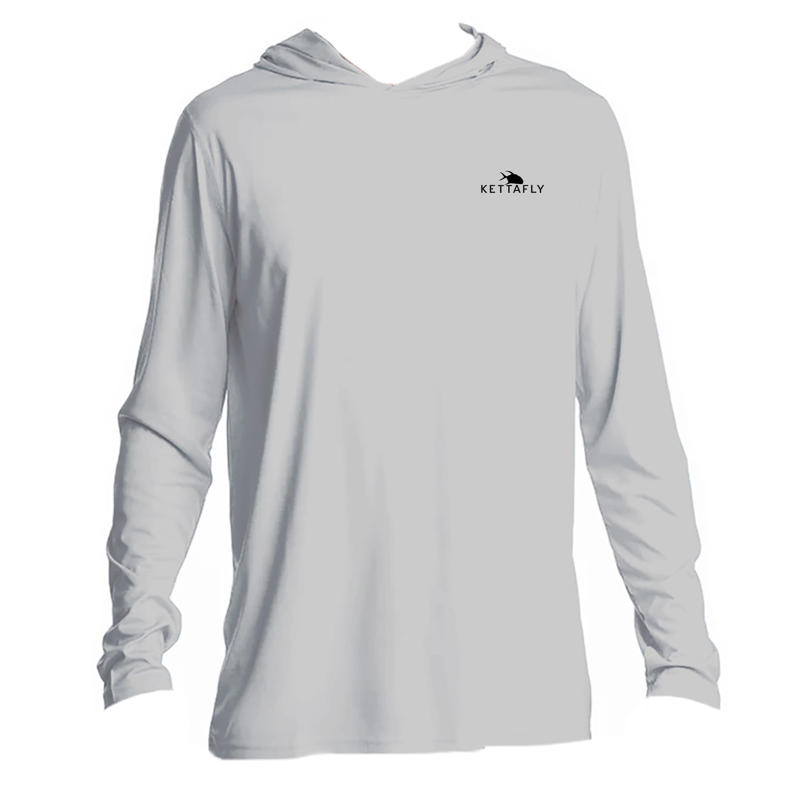 Permit pocket Design (front) UPF50+ Hooded long sleeve Sun Shirt