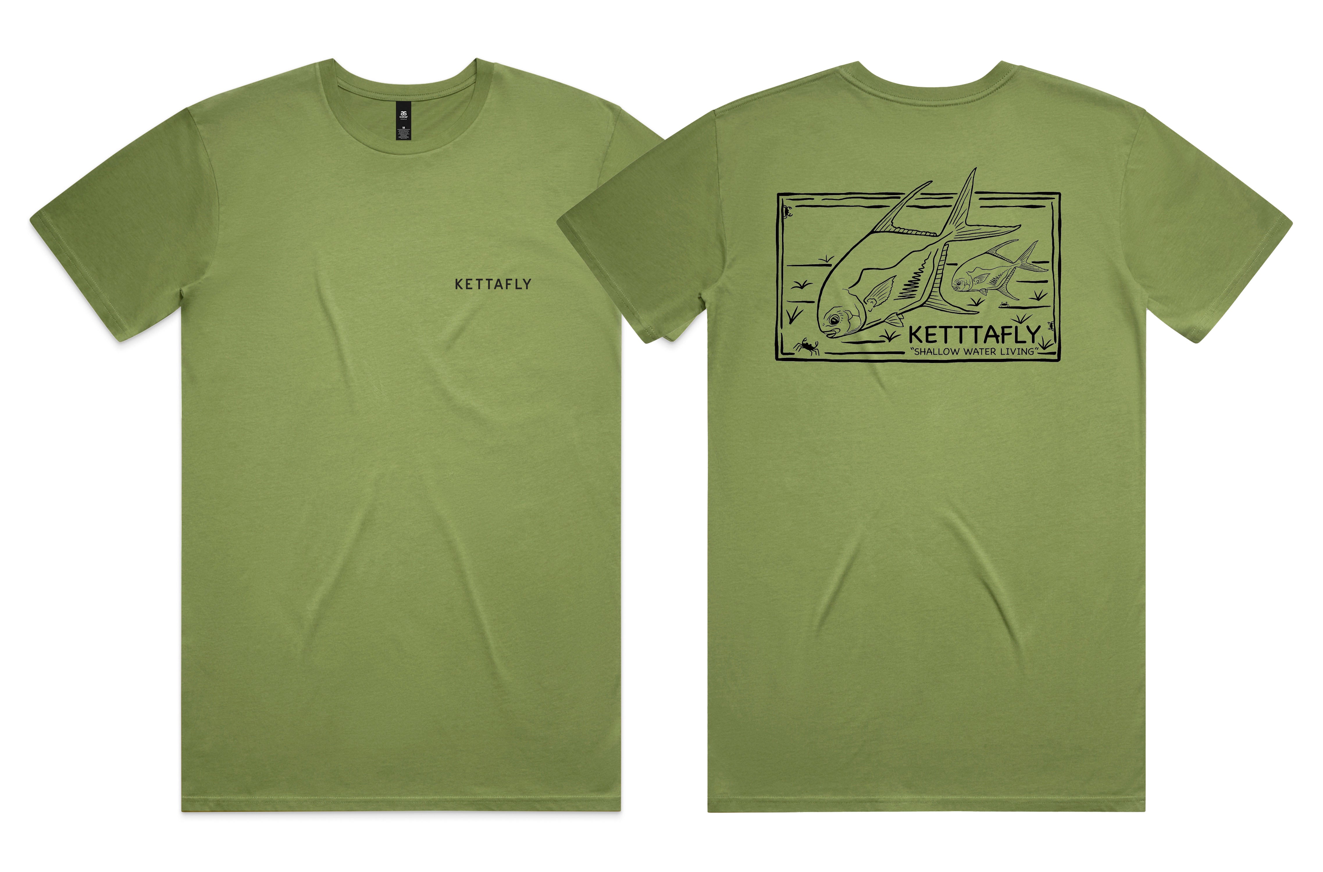 Permit Stamp Design (pocket & back) T-Shirt Short Sleeve