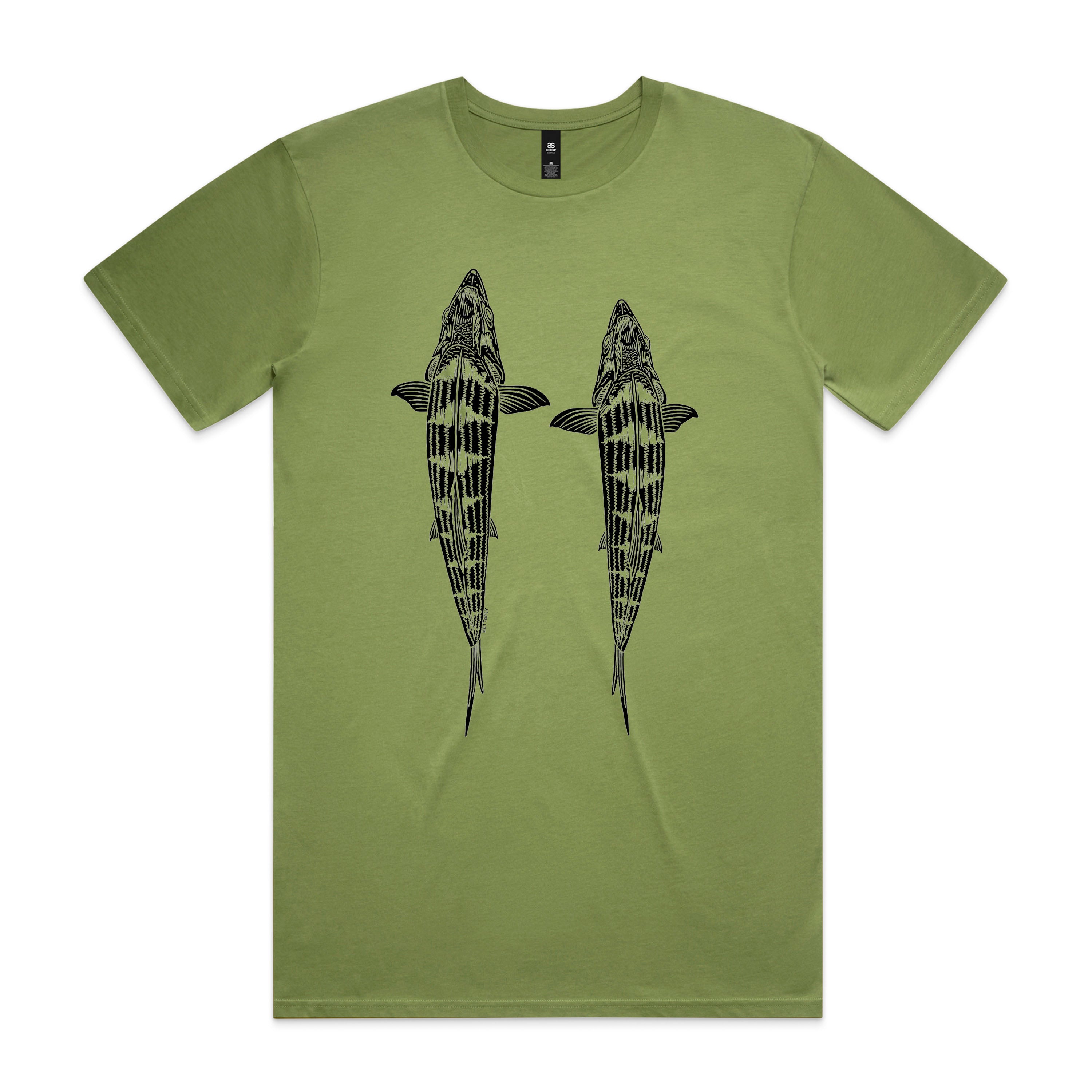 Topside Bone Design (front) T-Shirt Short Sleeve