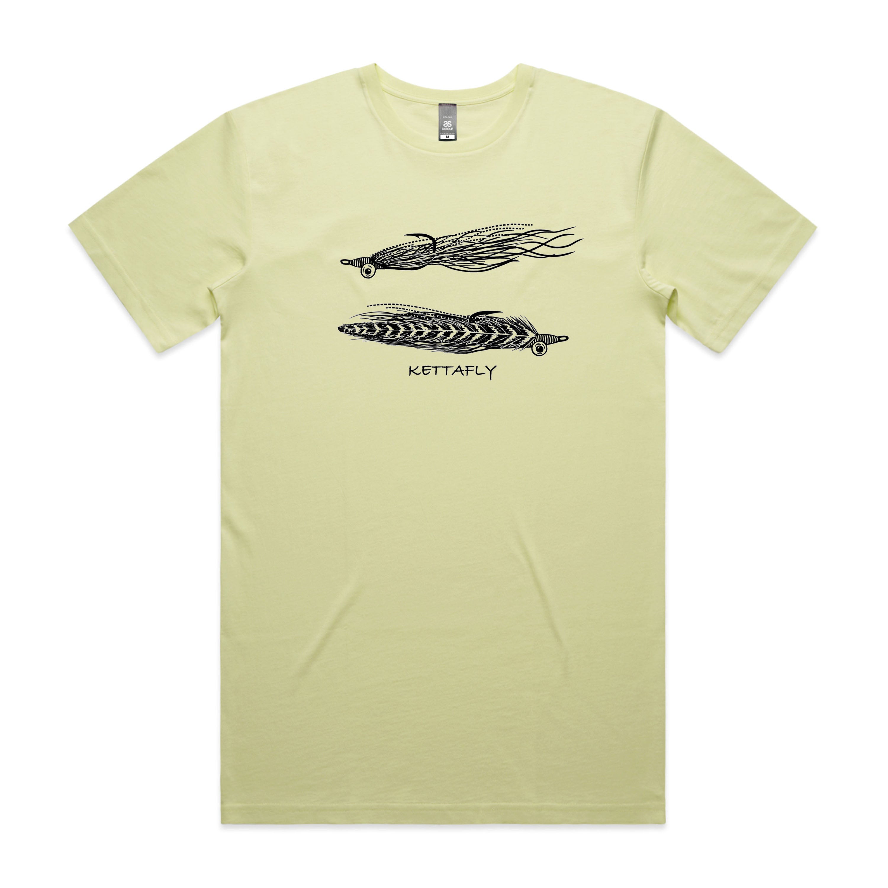 Clouser Design (front) T-Shirt Short Sleeve