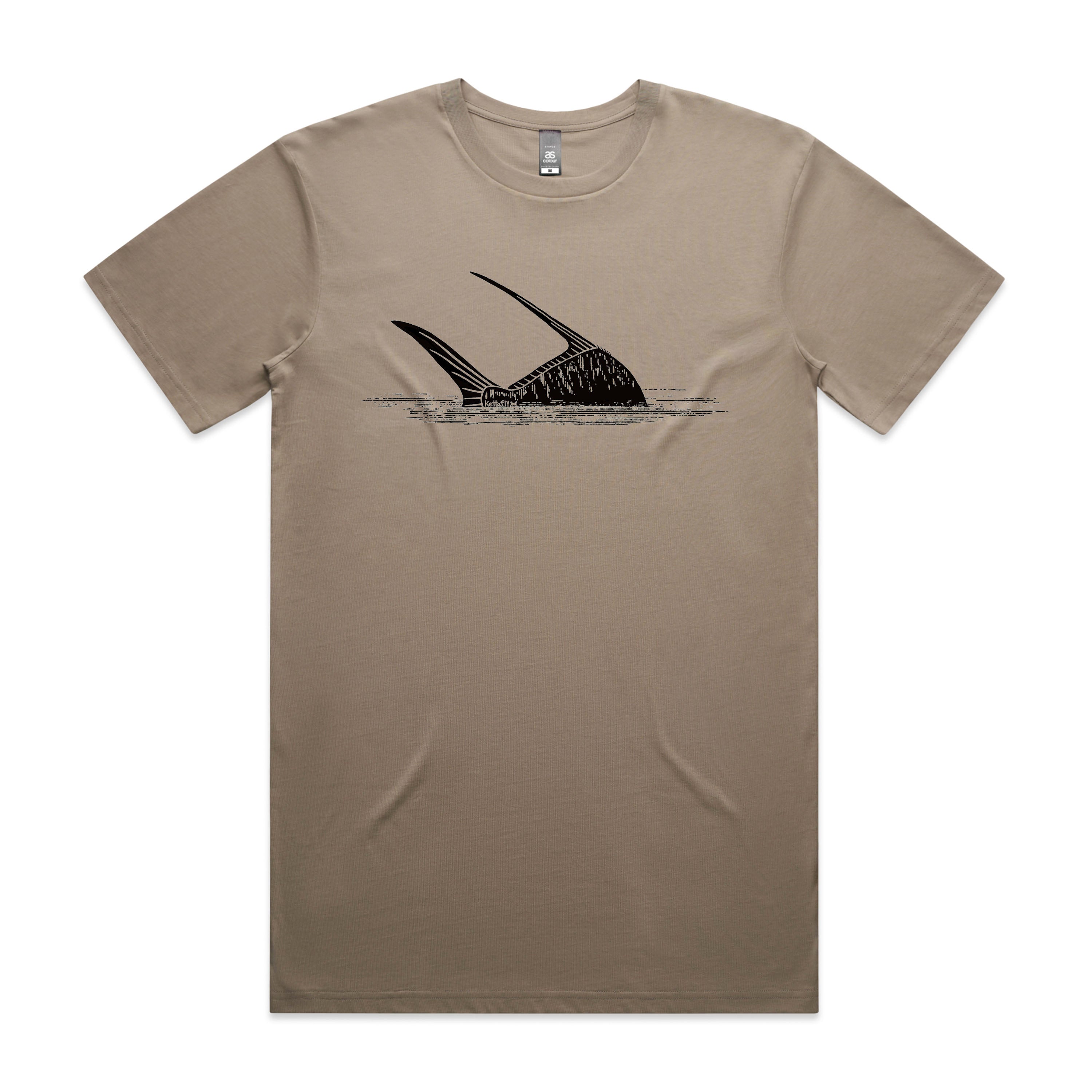 Half Perm Design (front) T-Shirt Short Sleeve