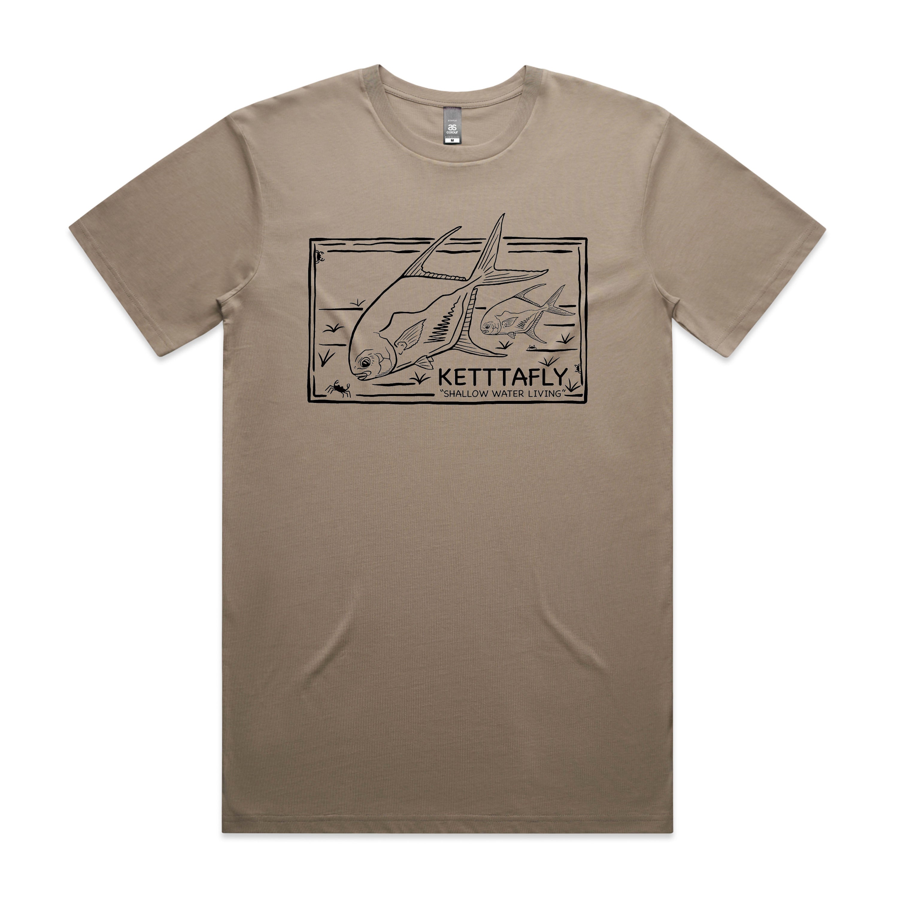 Permit Stamp Design (front) T-Shirt Short Sleeve
