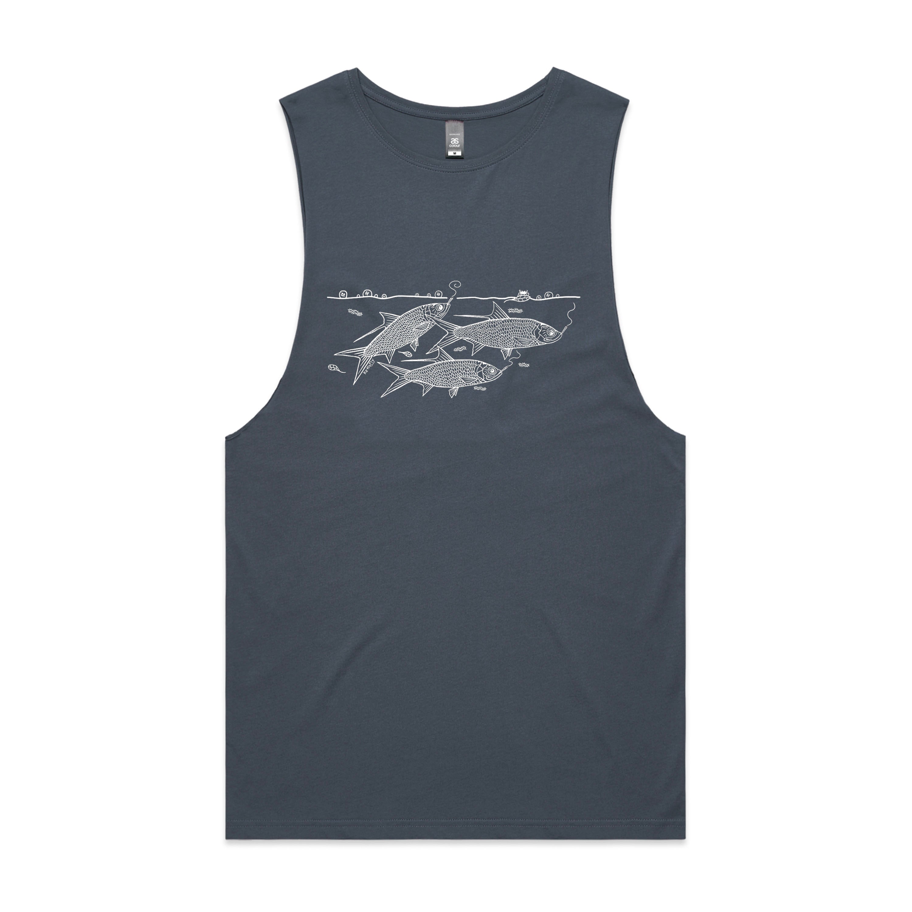 High Roller with Blunt Design (front) Tank Top