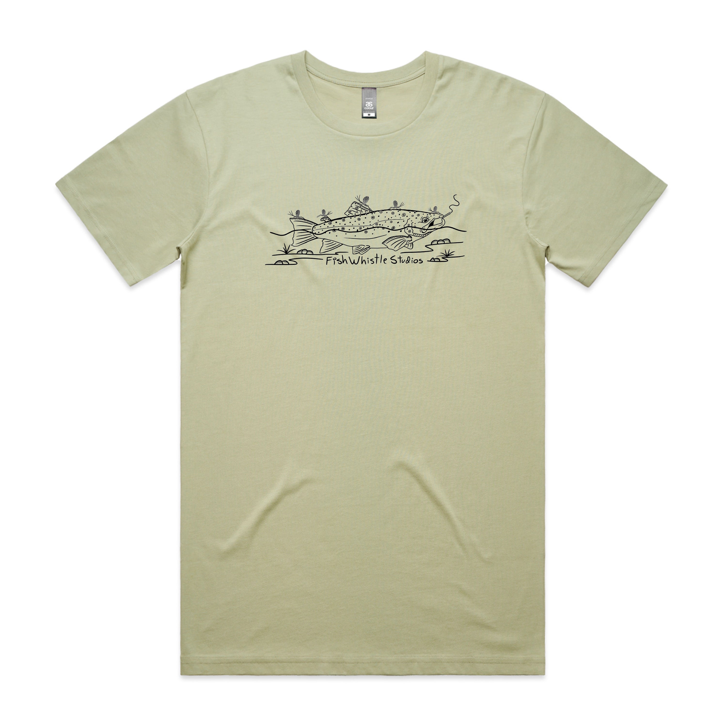 Dopey Brown with Blunt Design (front) T-Shirt Short Sleeve