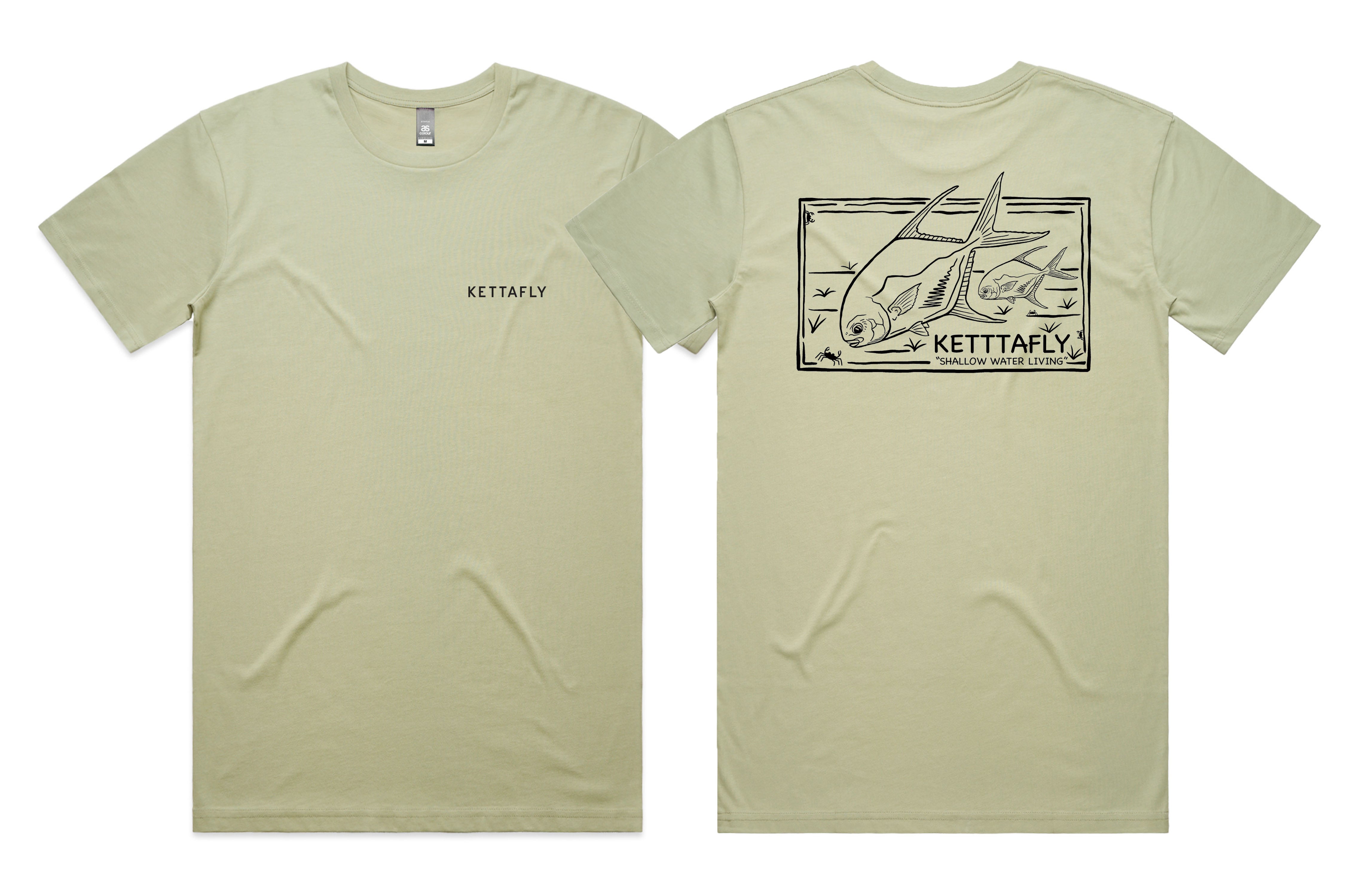 Permit Stamp Design (pocket & back) T-Shirt Short Sleeve