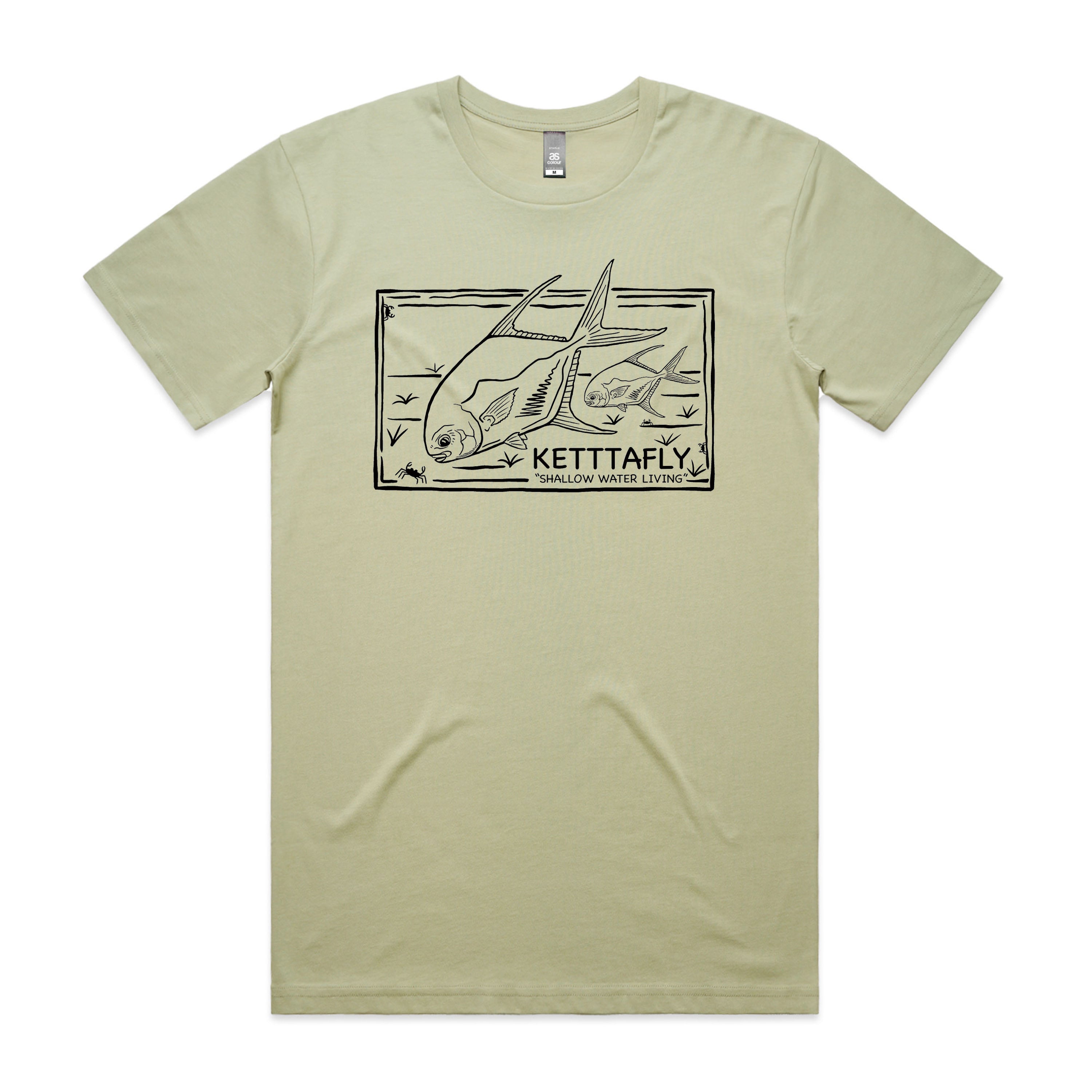 Permit Stamp Design (front) T-Shirt Short Sleeve