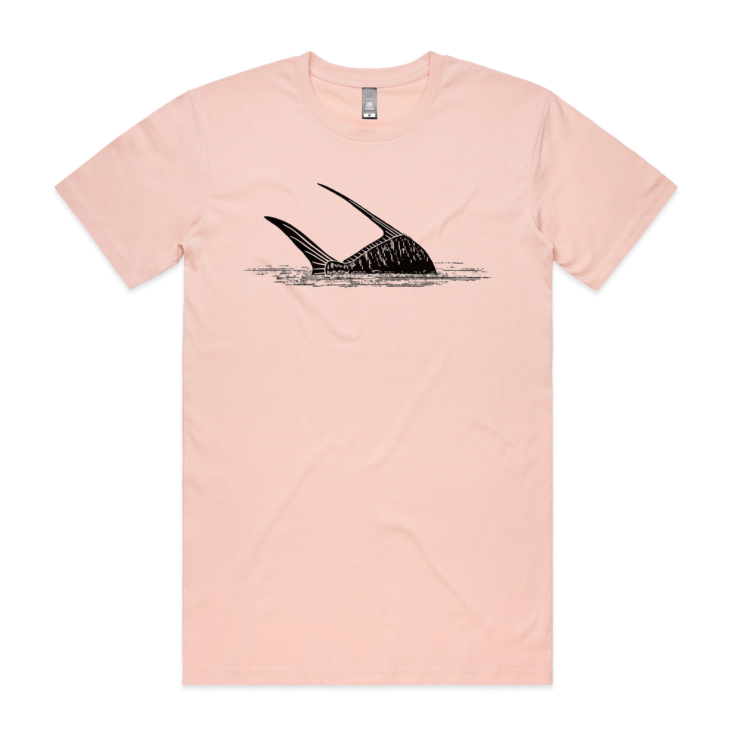 Half Perm Design (front) T-Shirt Short Sleeve