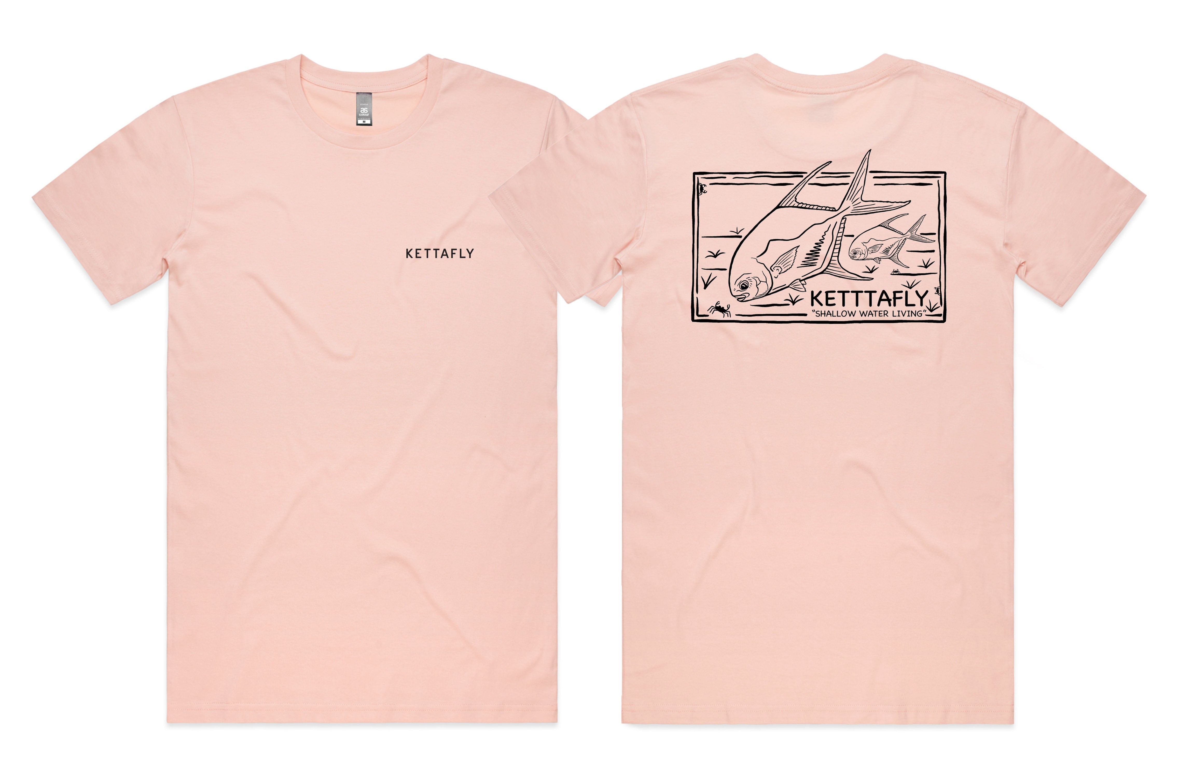 Permit Stamp Design (pocket & back) T-Shirt Short Sleeve