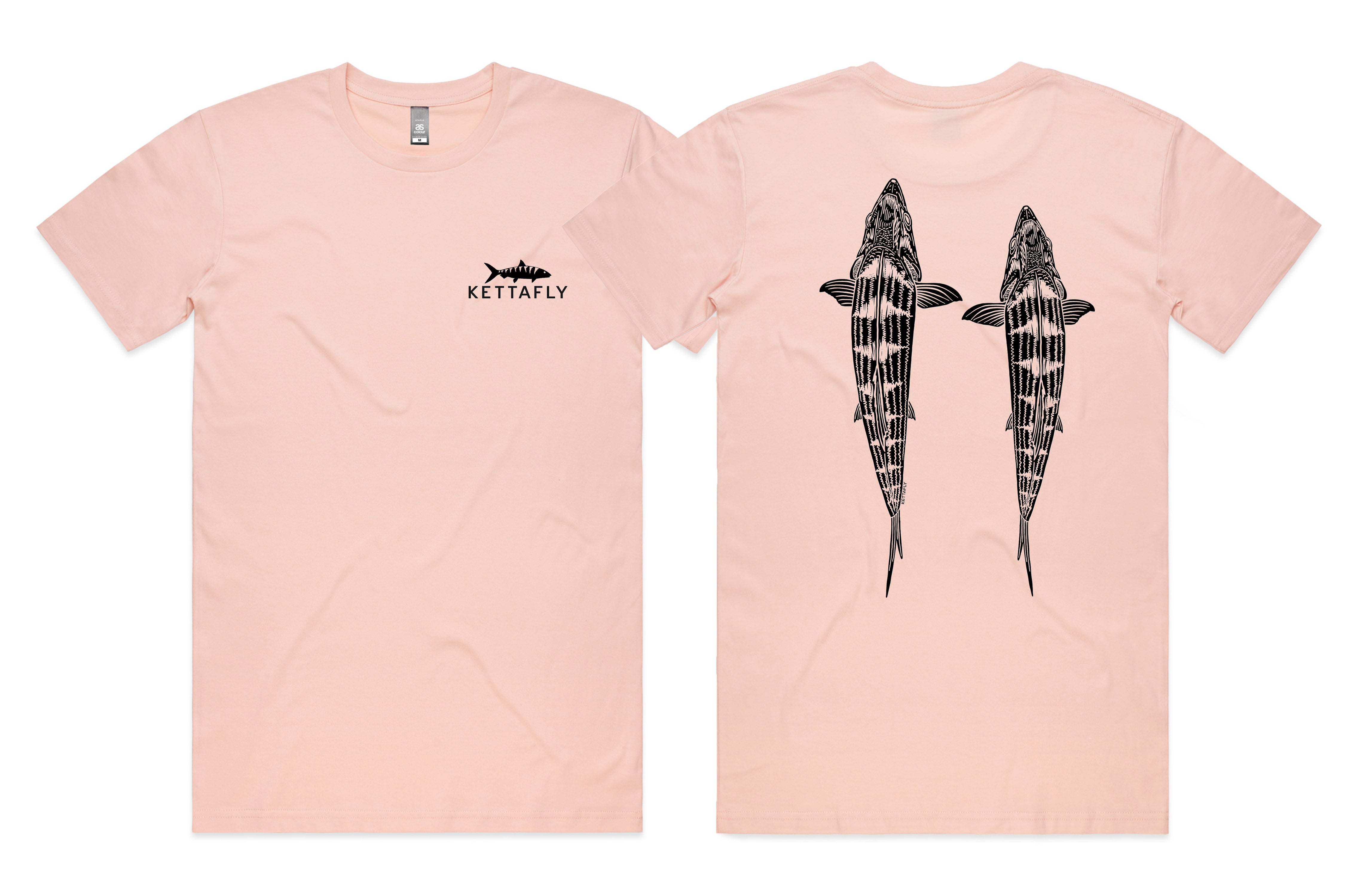 Topside Bone Design (pocket & back) T-Shirt Short Sleeve