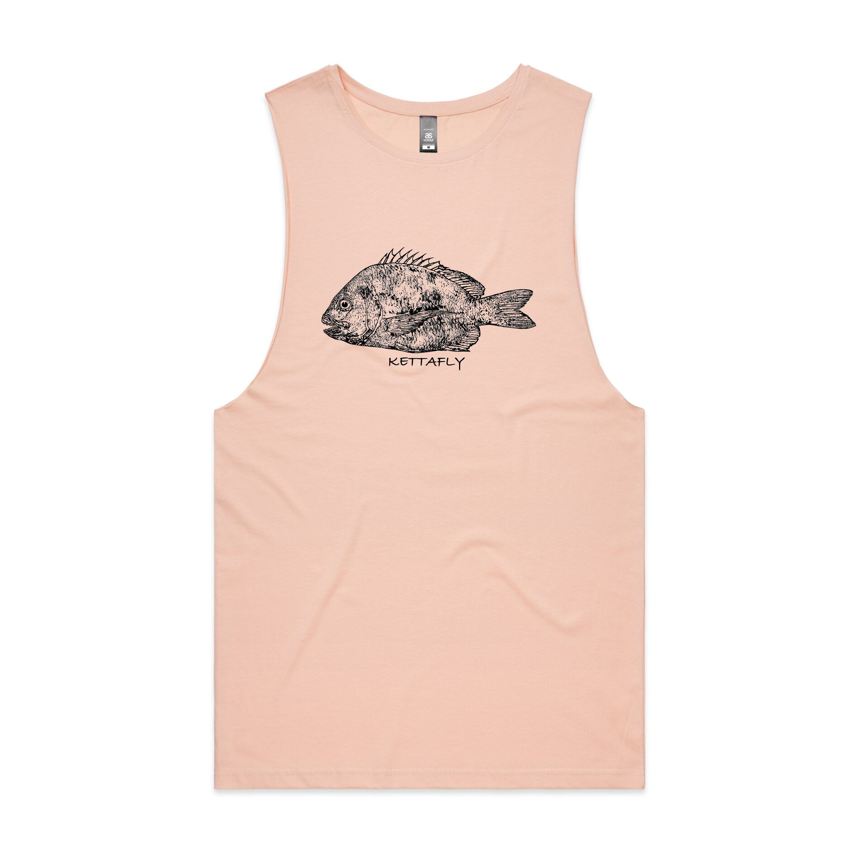 Gyotaku Bream Design (front) Tank Top