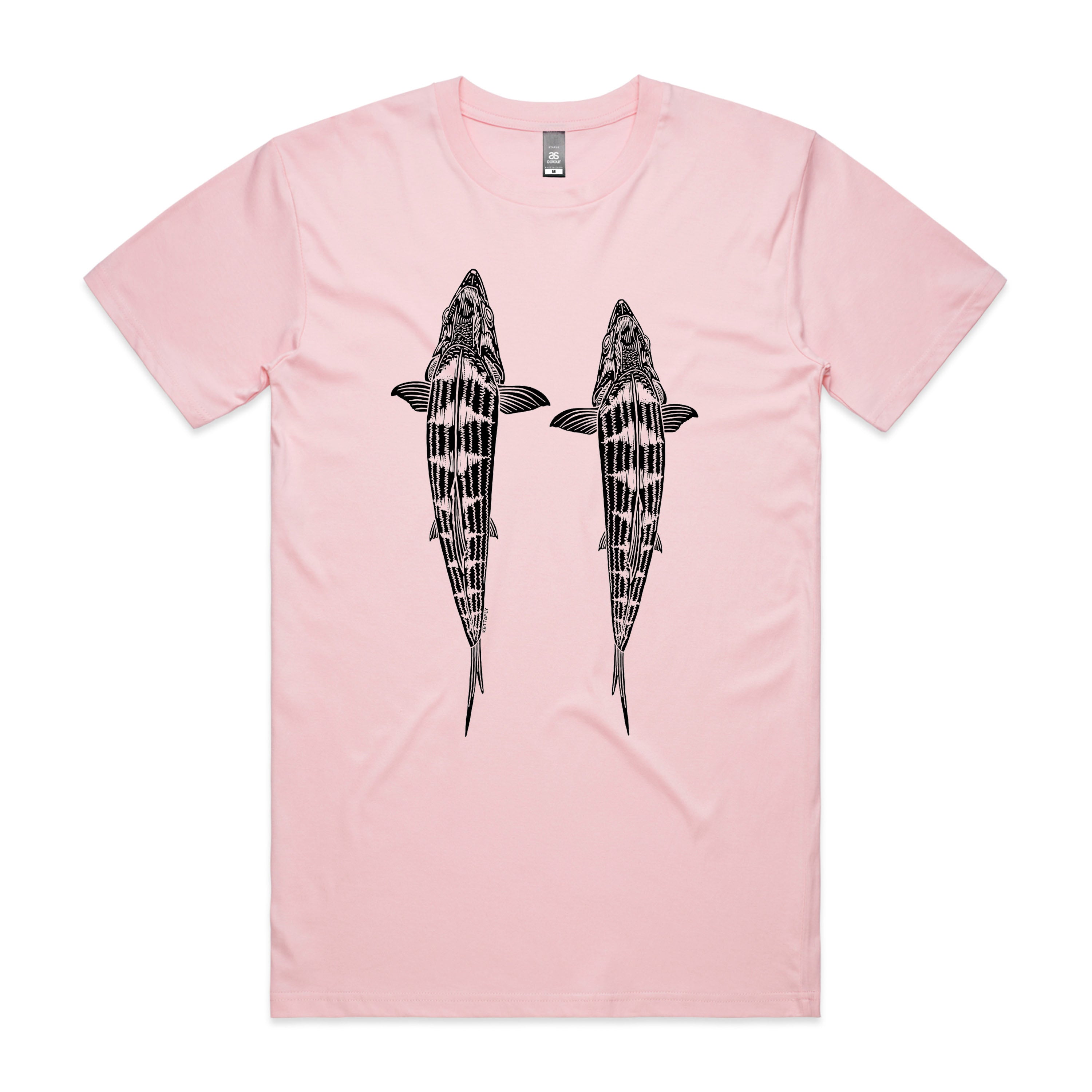Topside Bone Design (front) T-Shirt Short Sleeve