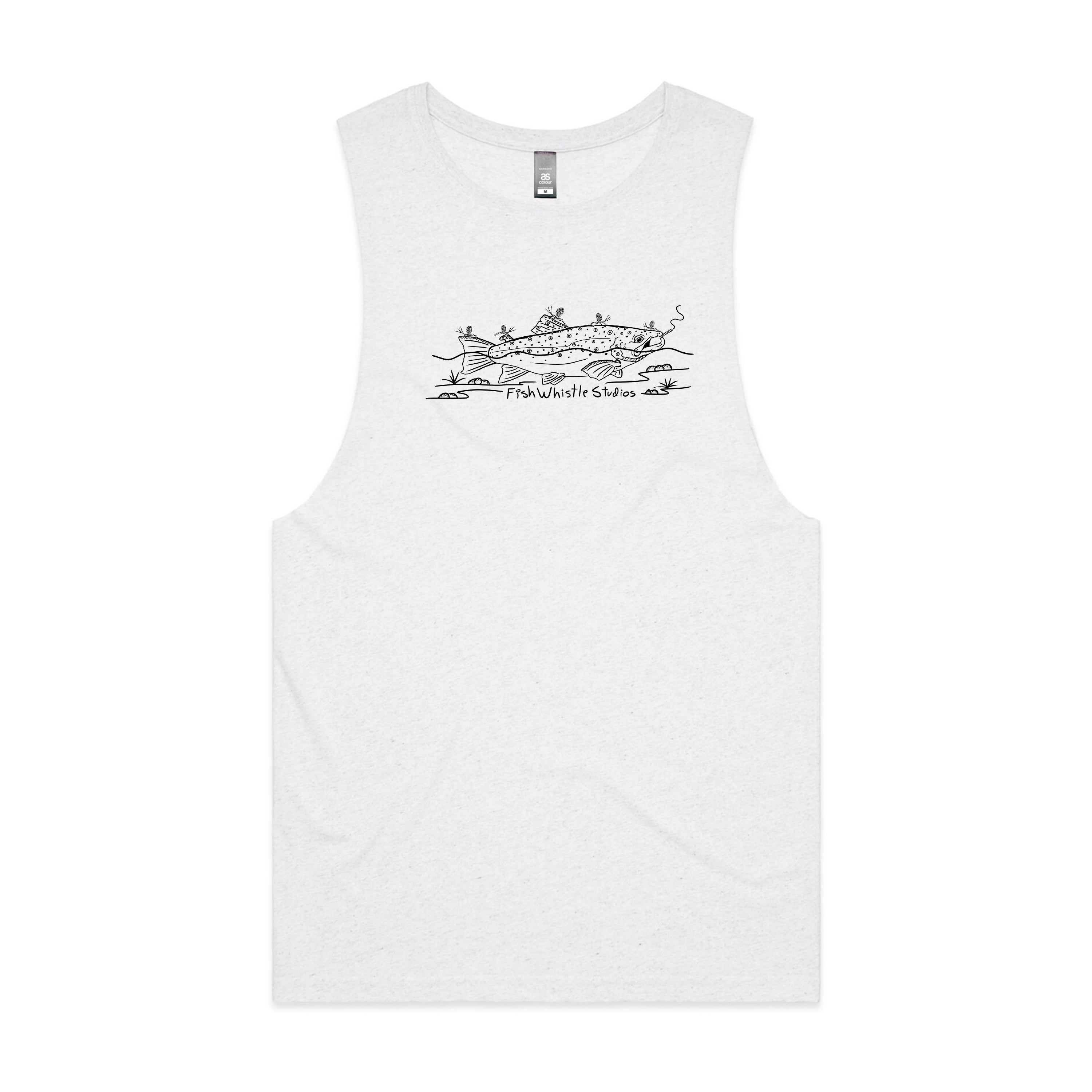 Dopey Brown with Blunt Design (front) Tank Top