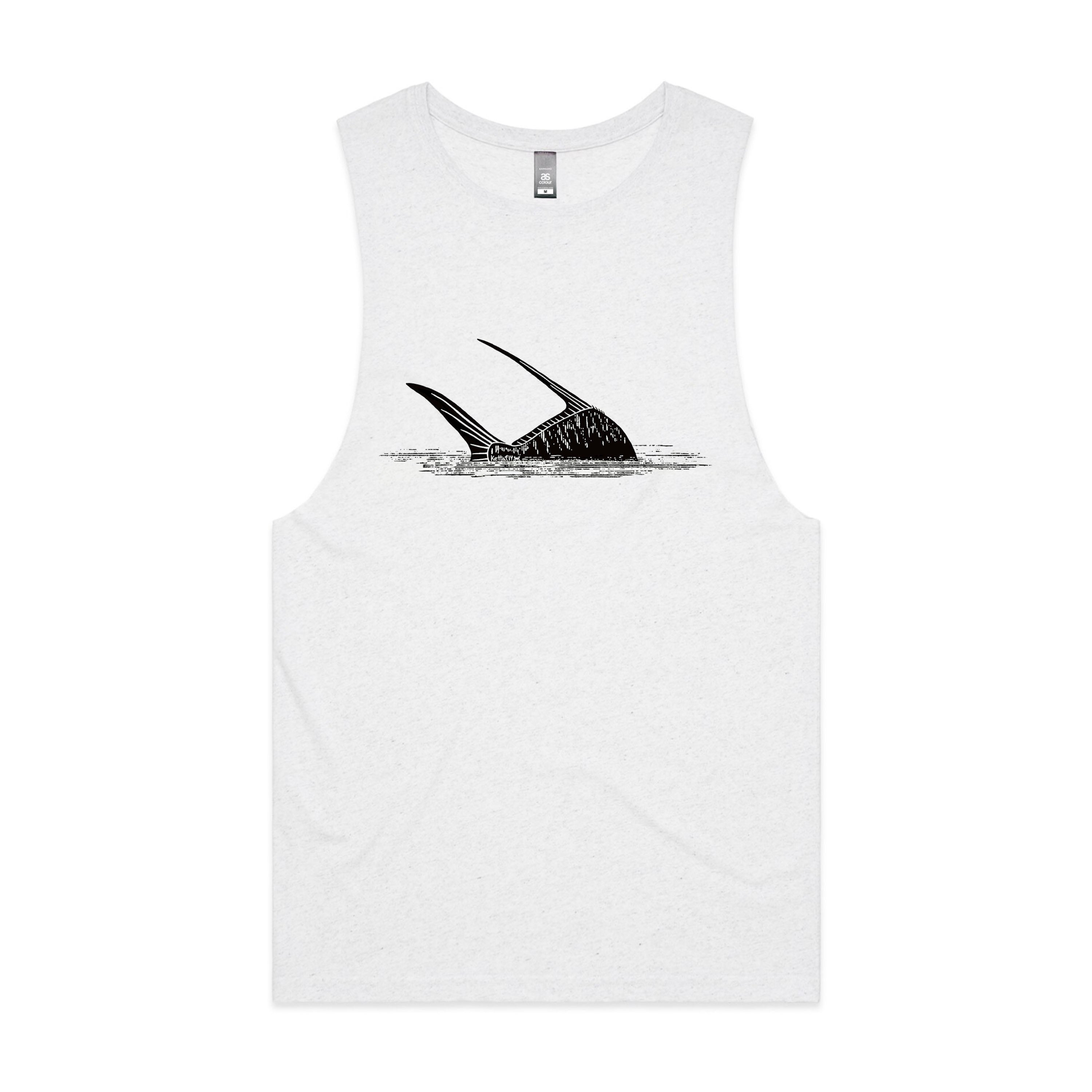 Half Perm Design (front) Tank Top